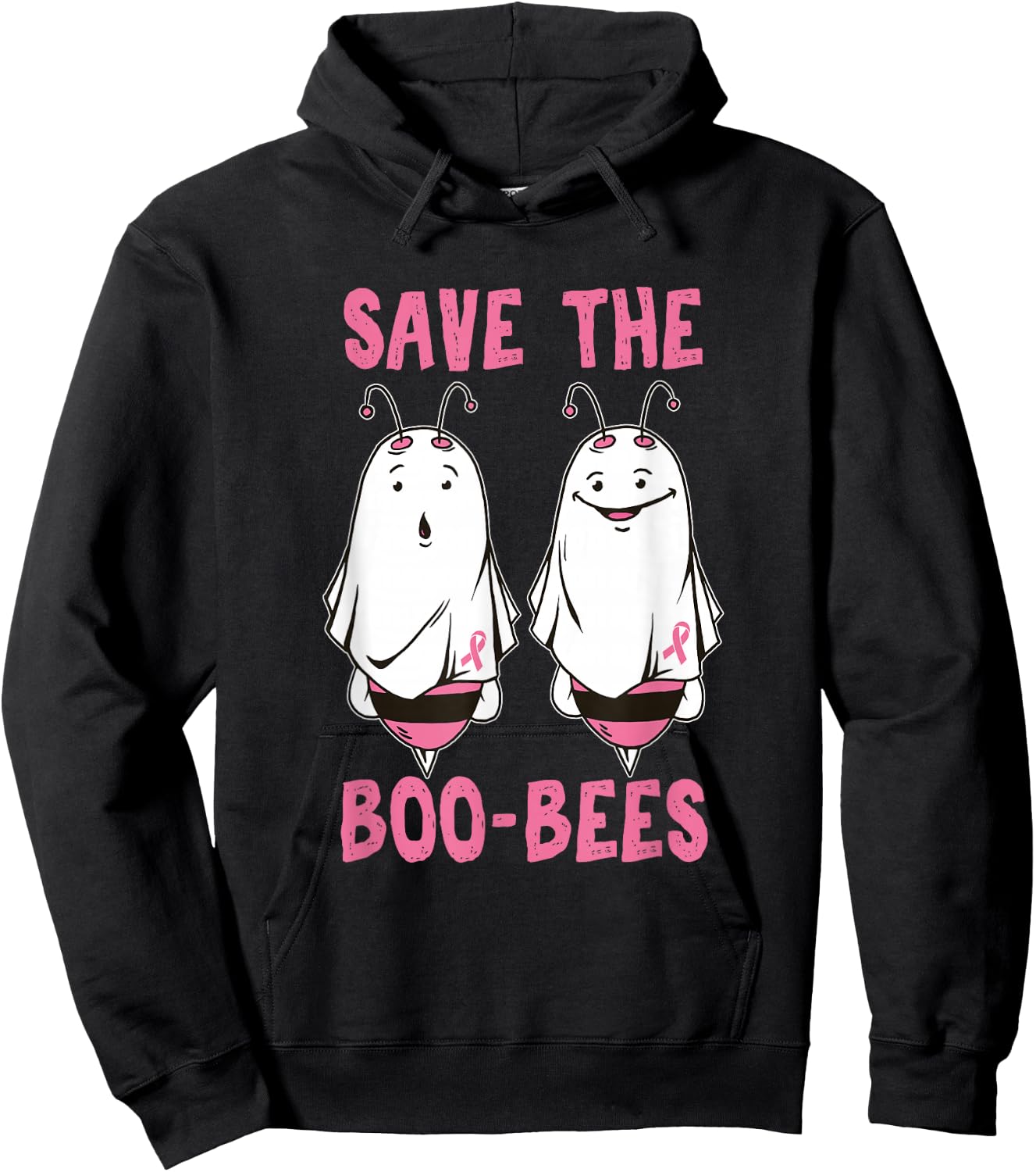 Save The Boo Honey Bees Halloween Horror Beekeeper Honeycomb Hoodie - Hoodie | Black