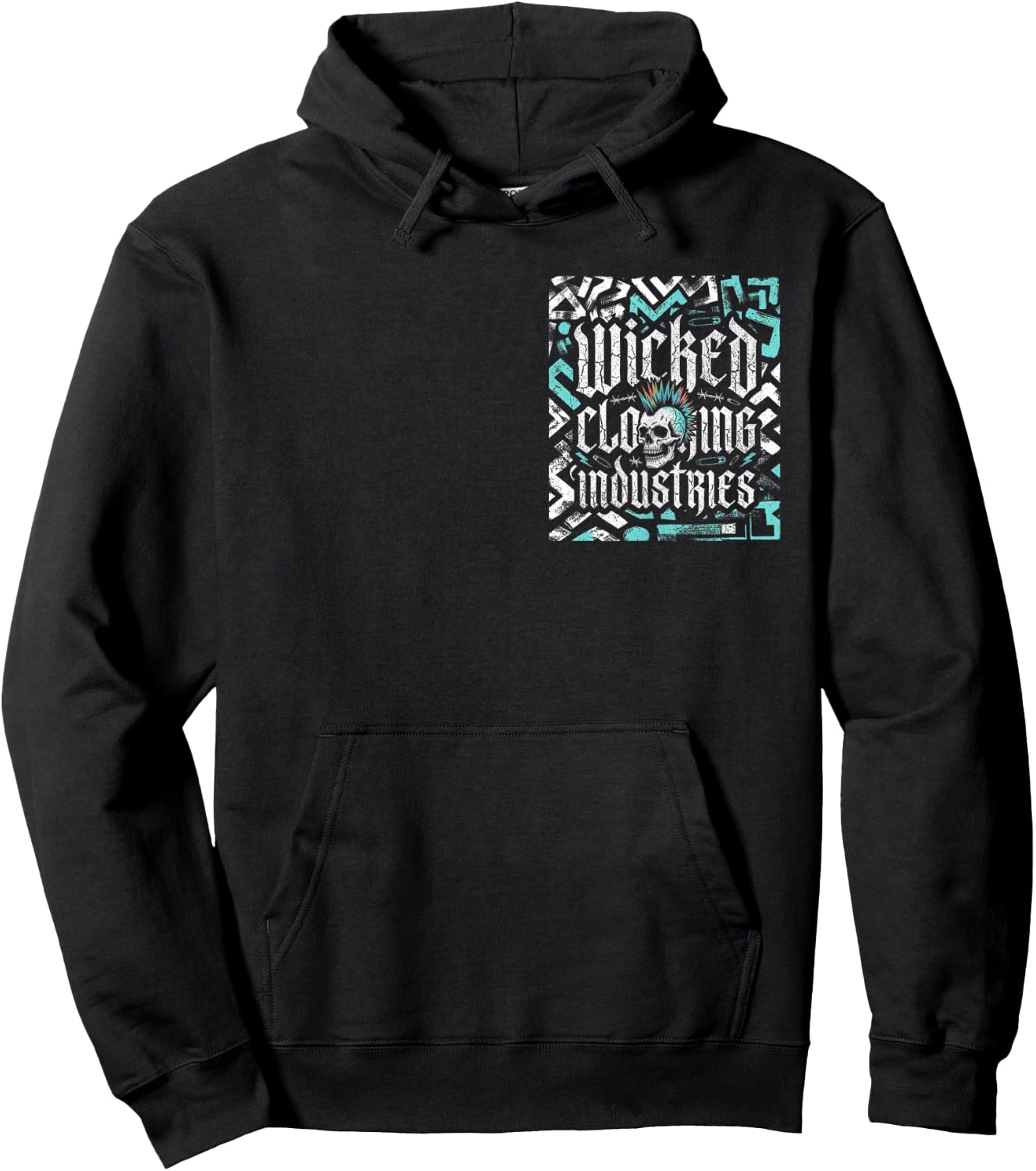 Punk Rock Outlaw Hoodie - Hoodie | Black