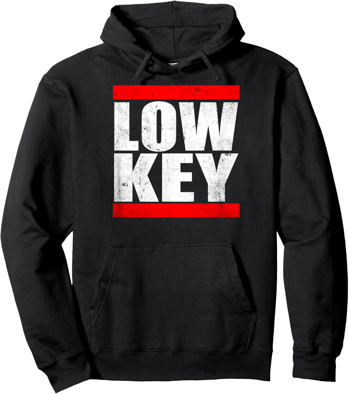 Low Key Yeet Funny Slang Sayings Men Women Statement Low-key Hoodie - Hoodie | Black
