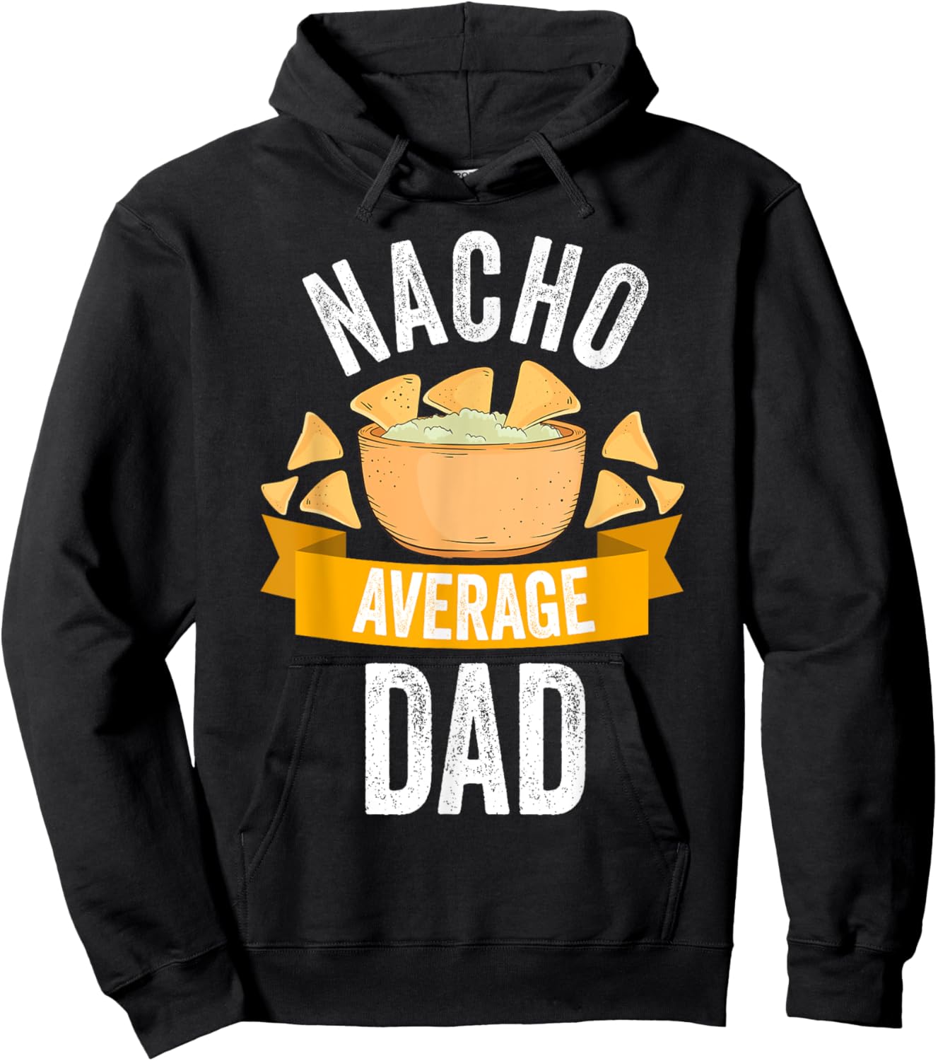 Nacho Average Dad Shirt Matching Family Cinco De Mayo Hoodie - Hoodie | Black
