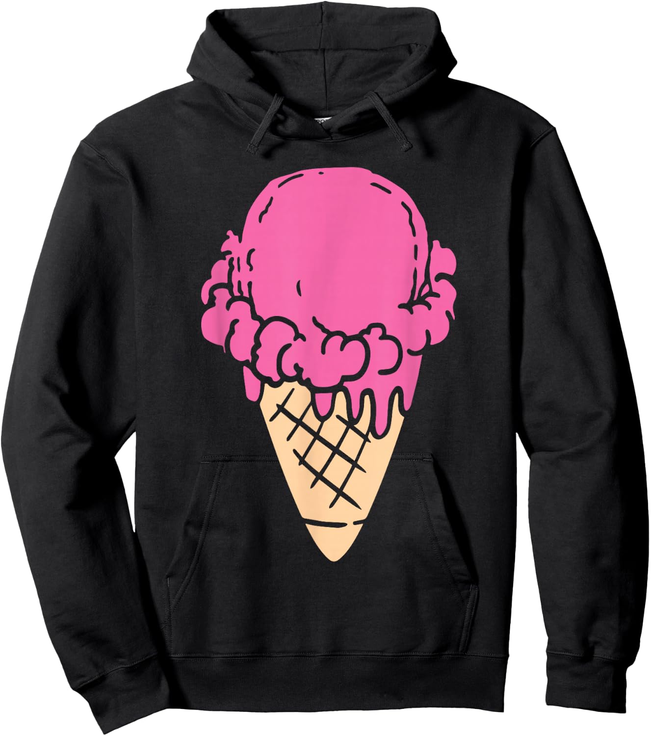 Ice Cream Gift Hoodie - Hoodie | Black