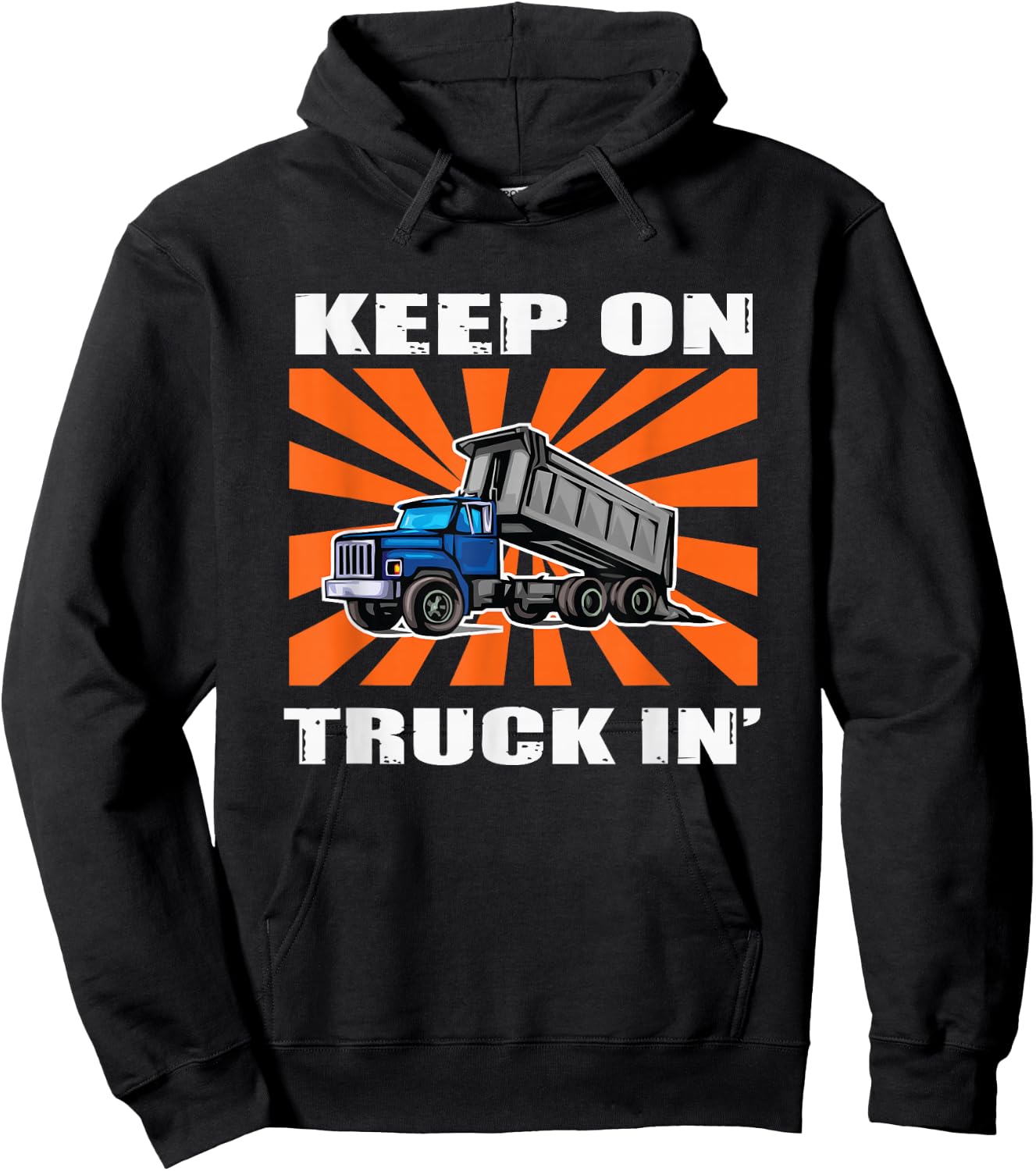 Dump Truck , Women and Kids Hoodie - Hoodie | Black