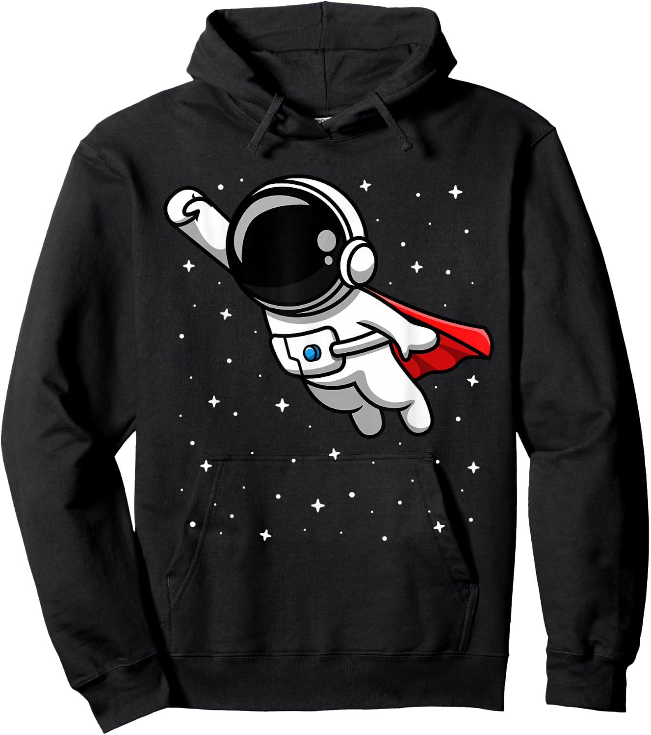 Future Astronaut for Kids Boys Space Lover Gift Superhero Hoodie - Hoodie | Black
