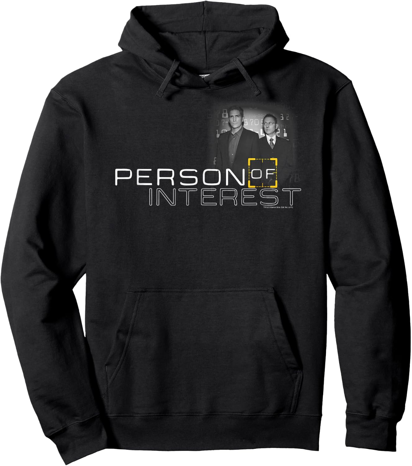 Person of Interest Logo Hoodie - Hoodie | Black