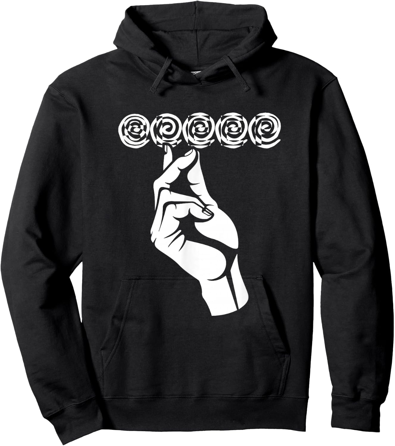 Sleep Mind Psychic Optical Illusion Hypnotist Hypnosis Hoodie - Hoodie | Black