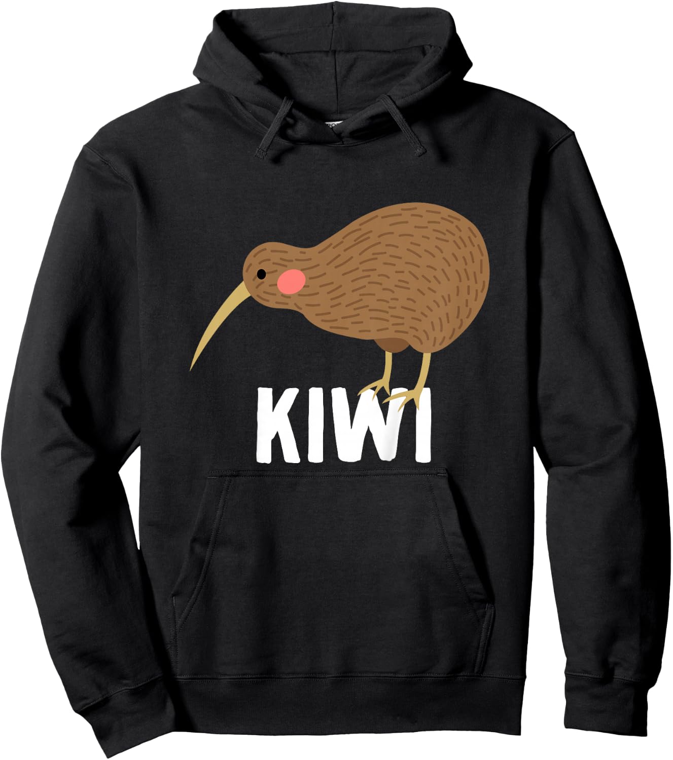 Kiwi Bird Shirt For Boys Or Girls | Cute Kiwi Gift Hoodie - Hoodie | Black