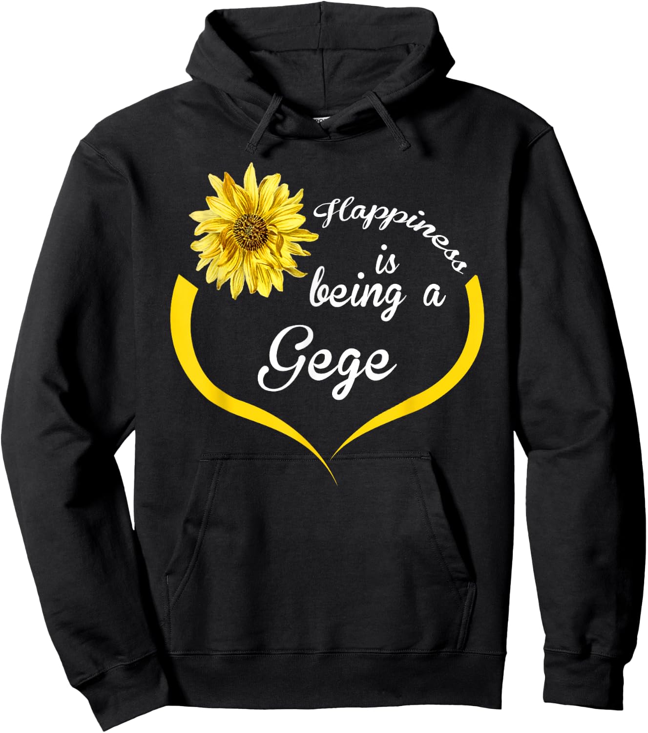 Gege Gift: Happiness Is Being A Gege Hoodie - Hoodie | Black
