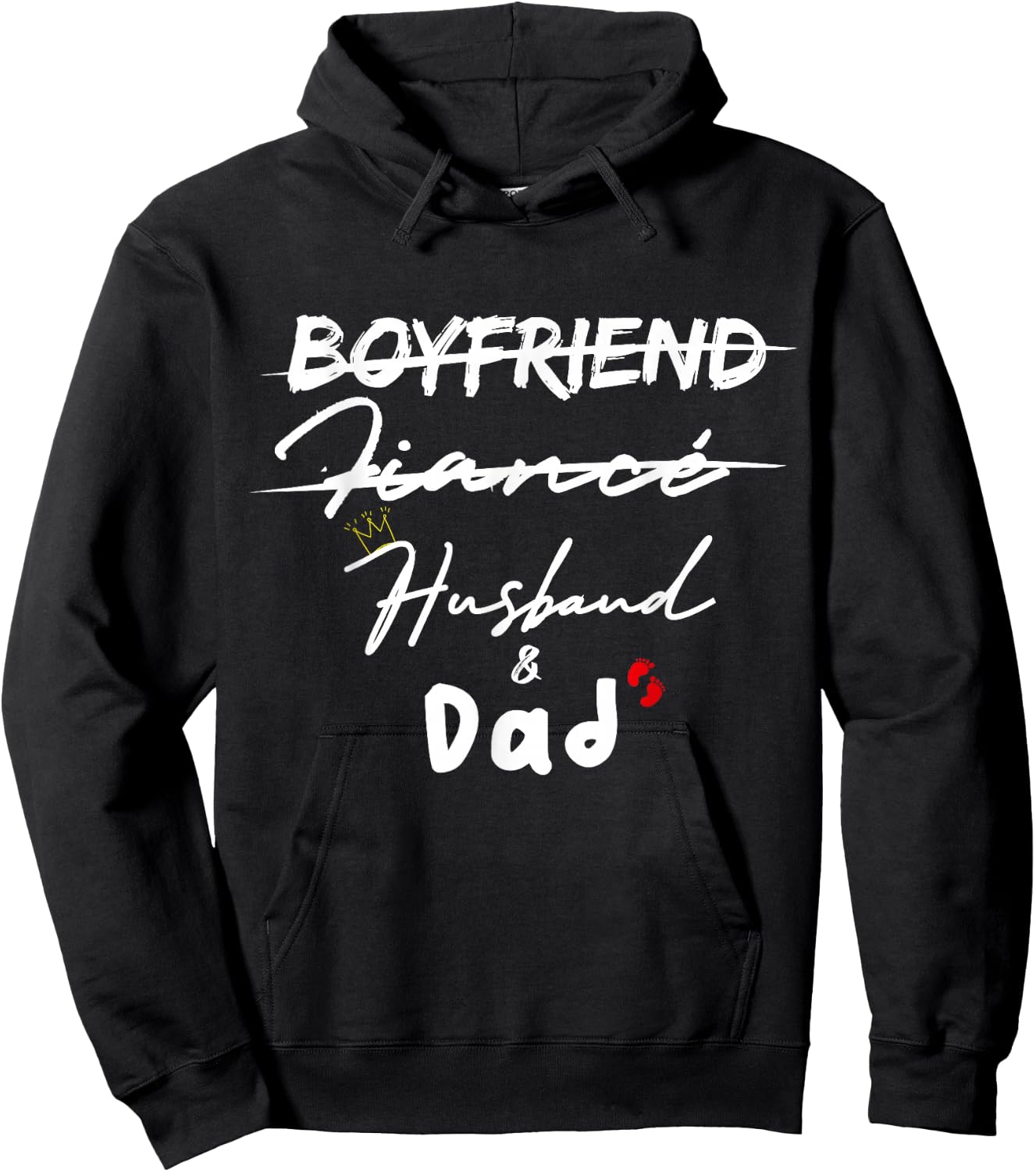 Boyfriend Fiance Husband Dad gifts Hoodie - Hoodie | Black