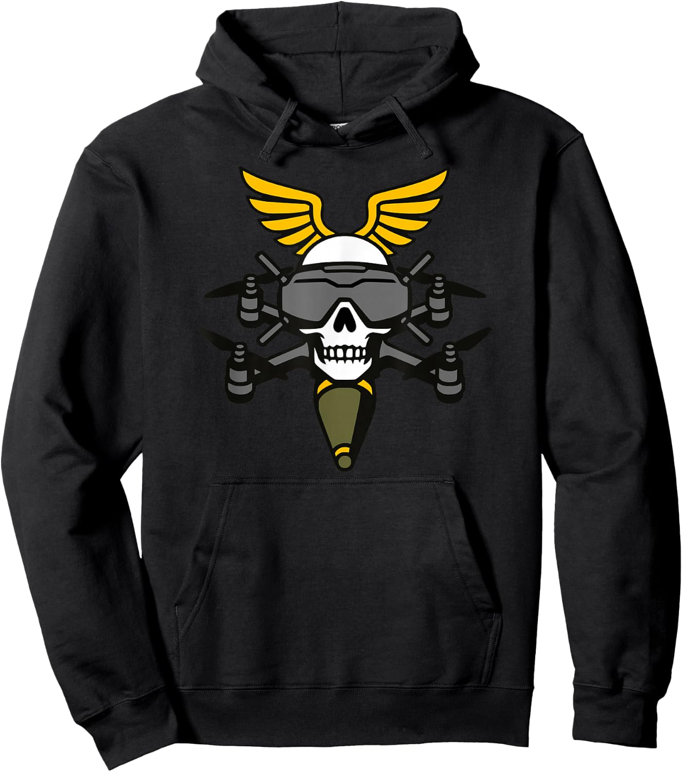 FPV Pilot Drone Unit Hoodie - Hoodie | Black