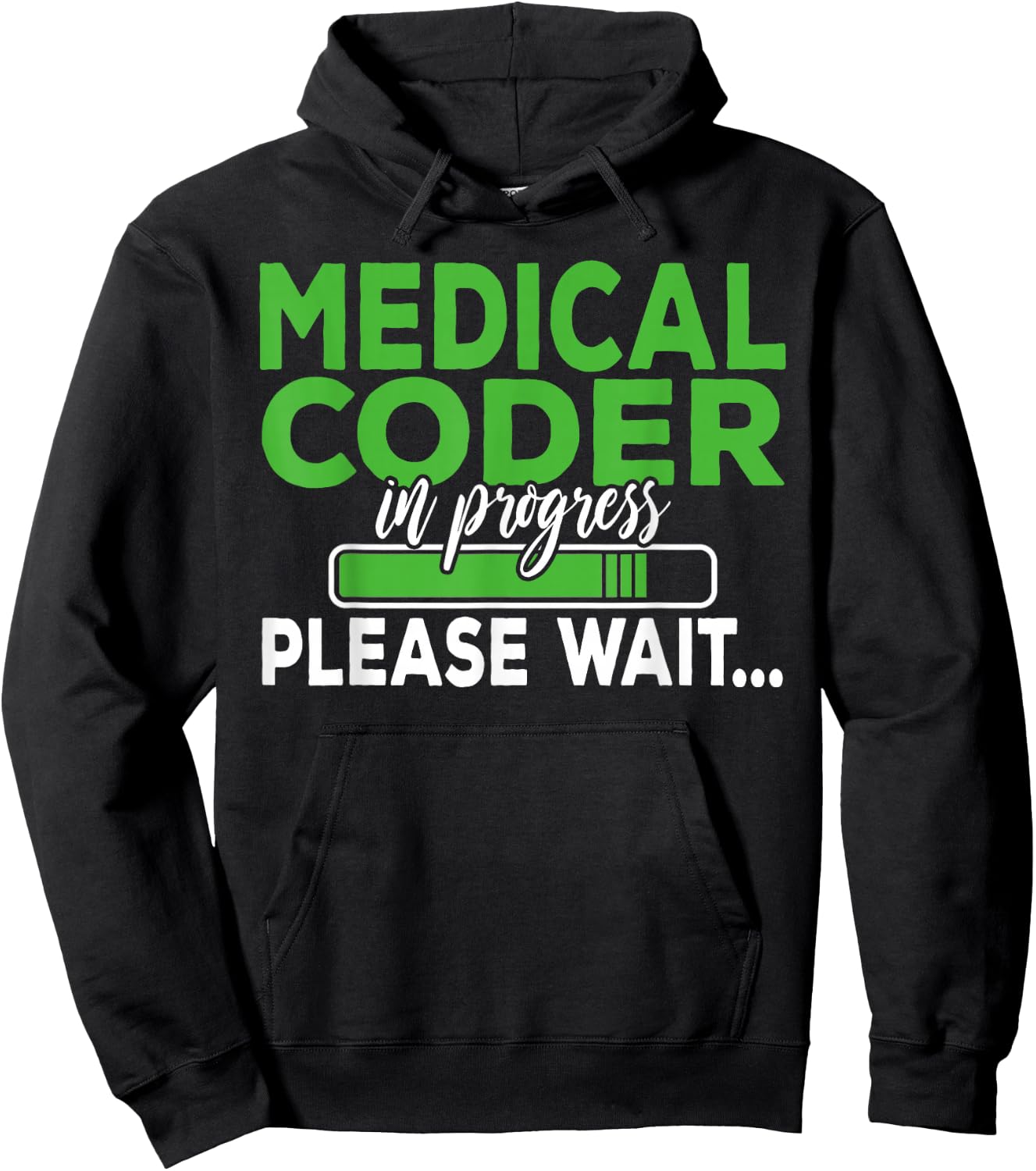 Future Medical Coder Medical Coding Hoodie - Hoodie | Black
