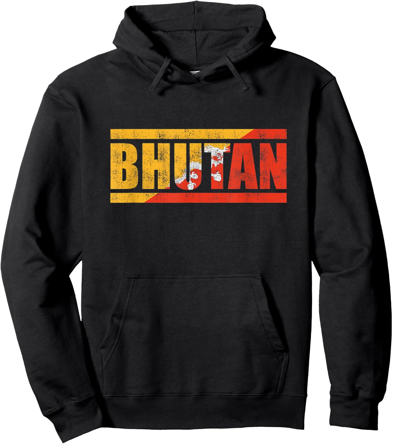 Bhutan Hoodie - Hoodie | Black
