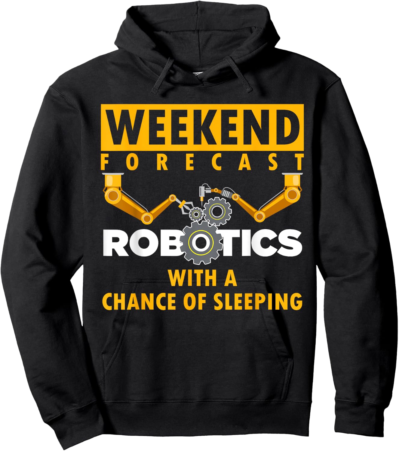Funny Robotics Art Women Robotics Engineer Robots Hoodie - Hoodie | Black