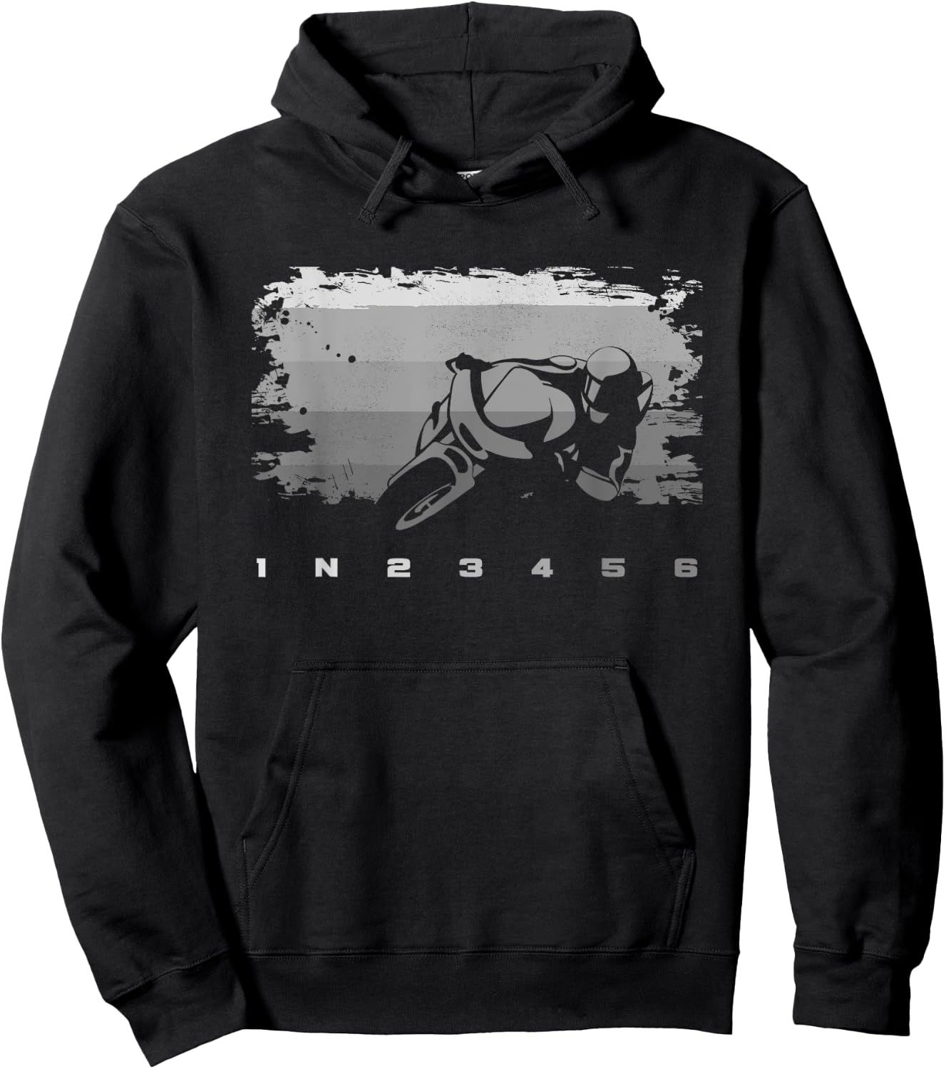 Motorcycle Clothing for Bikers -Adults Black Motorcycle Small Classic Fit Cotton 60% Polyester 40% Short Sleeve Hoodie - Hoodie | Black