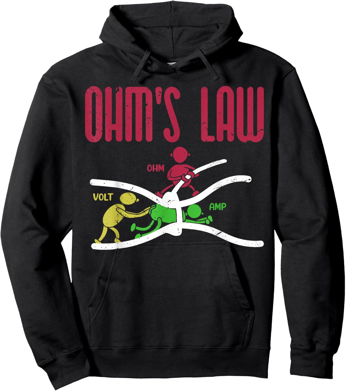 Ohm's Law Hoodie - Hoodie | Black