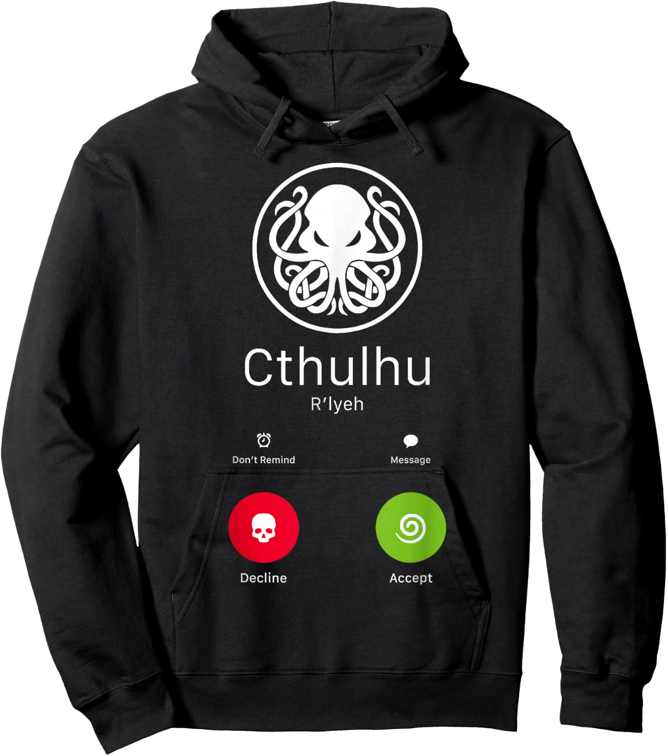 The Call of Cthulhu Hoodie - Hoodie | Black