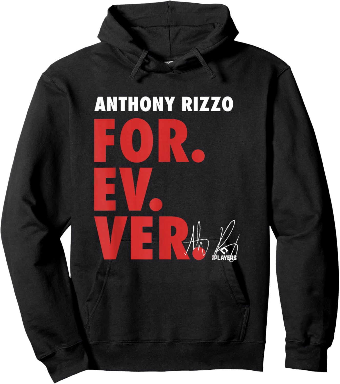 Anthony Rizzo Forever Baseball Sports - Apparel Hoodie - Hoodie | Black