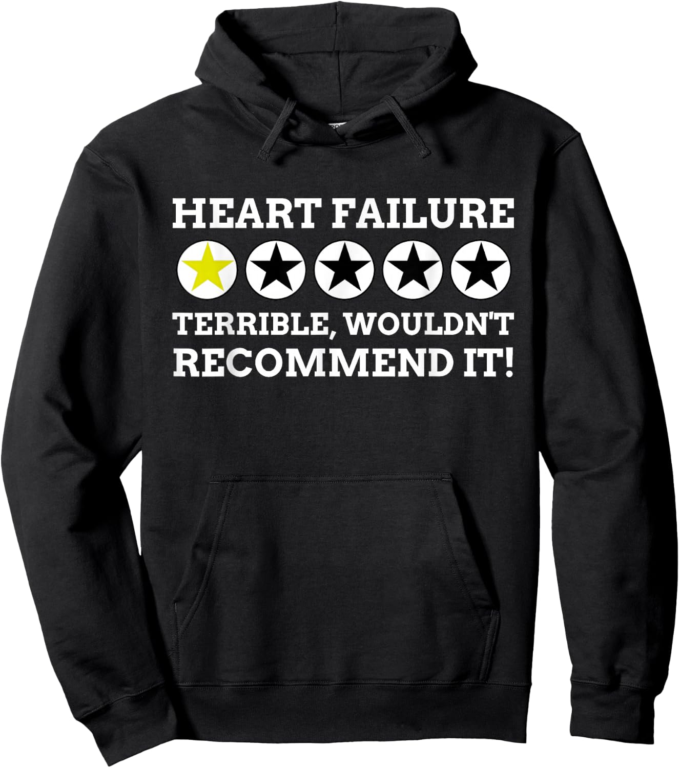 Heart Surgery Gifts, Funny Heart Failure Hoodie - Hoodie | Black