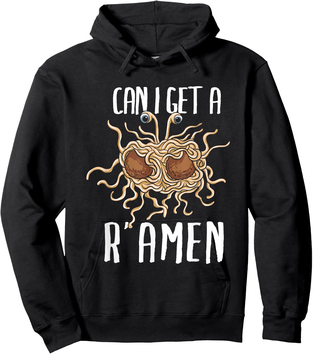 Flying Spaghetti Monster I Pastafarian I FSM Apparel Hoodie - Hoodie | Black