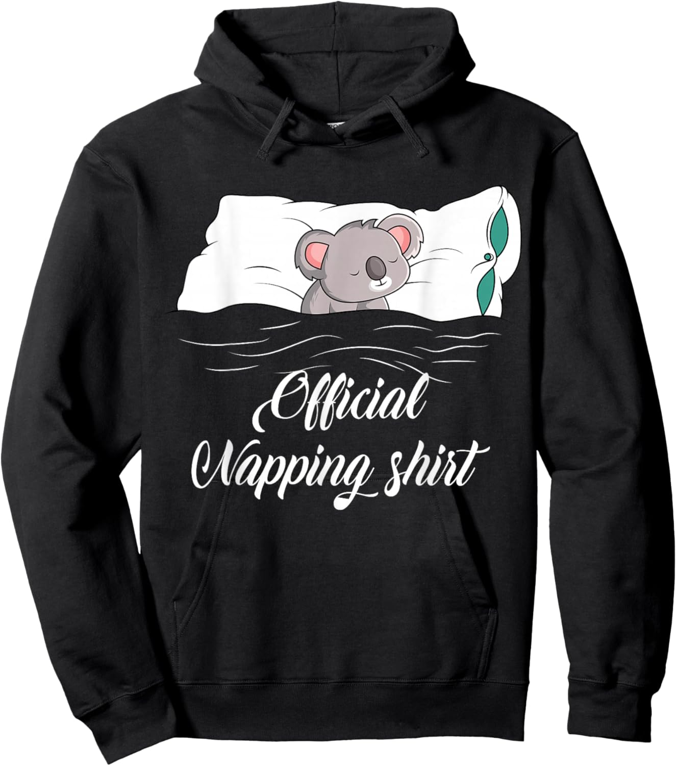 Sleeping Koala Pyjamas Koala Lover Gift Official Napping Hoodie - Hoodie | Black
