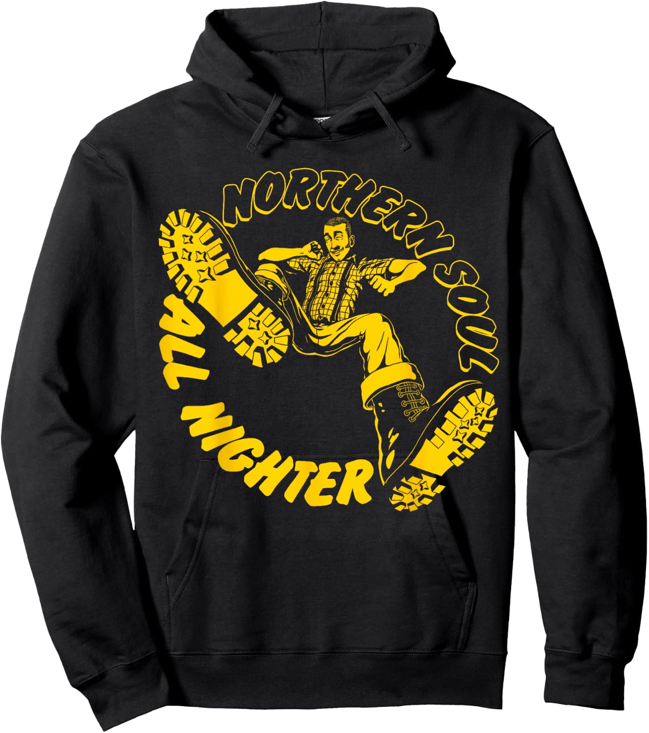 1960's Mod Northern Soul All Nighter Bootboy Soulboy Ska Man Hoodie - Hoodie | Black
