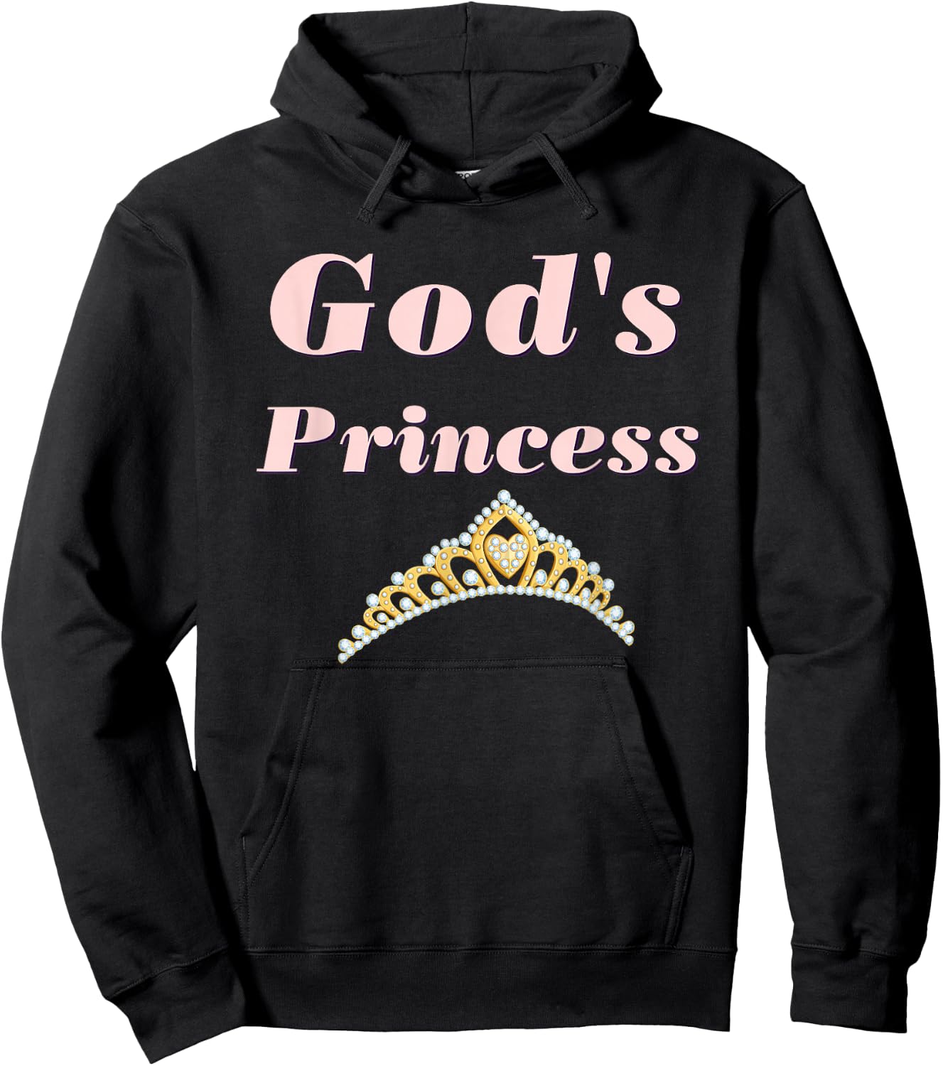 God's Princess Hoodie - Hoodie | Black