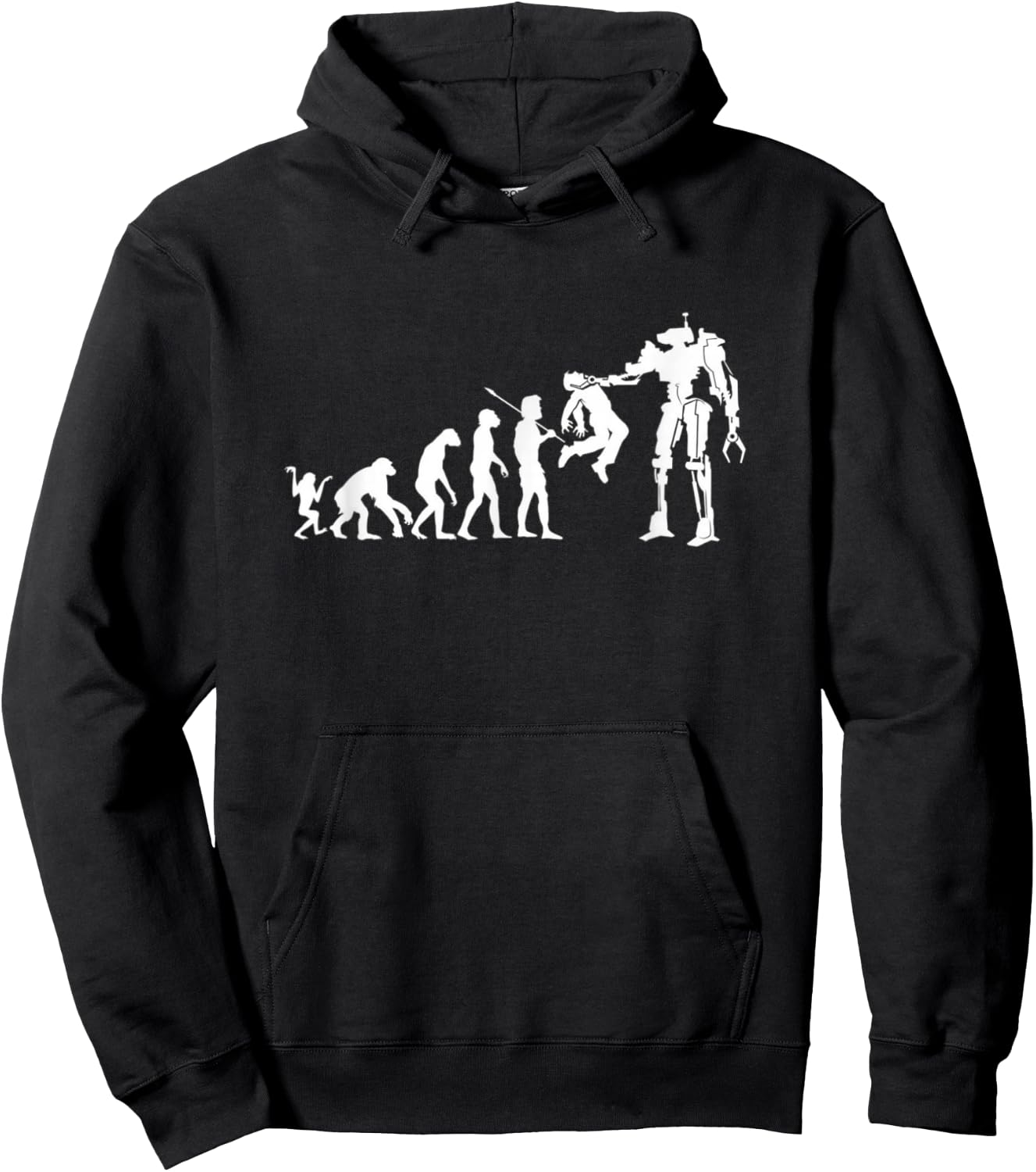 Funny Evolution to Termination Hoodie - Hoodie | Black