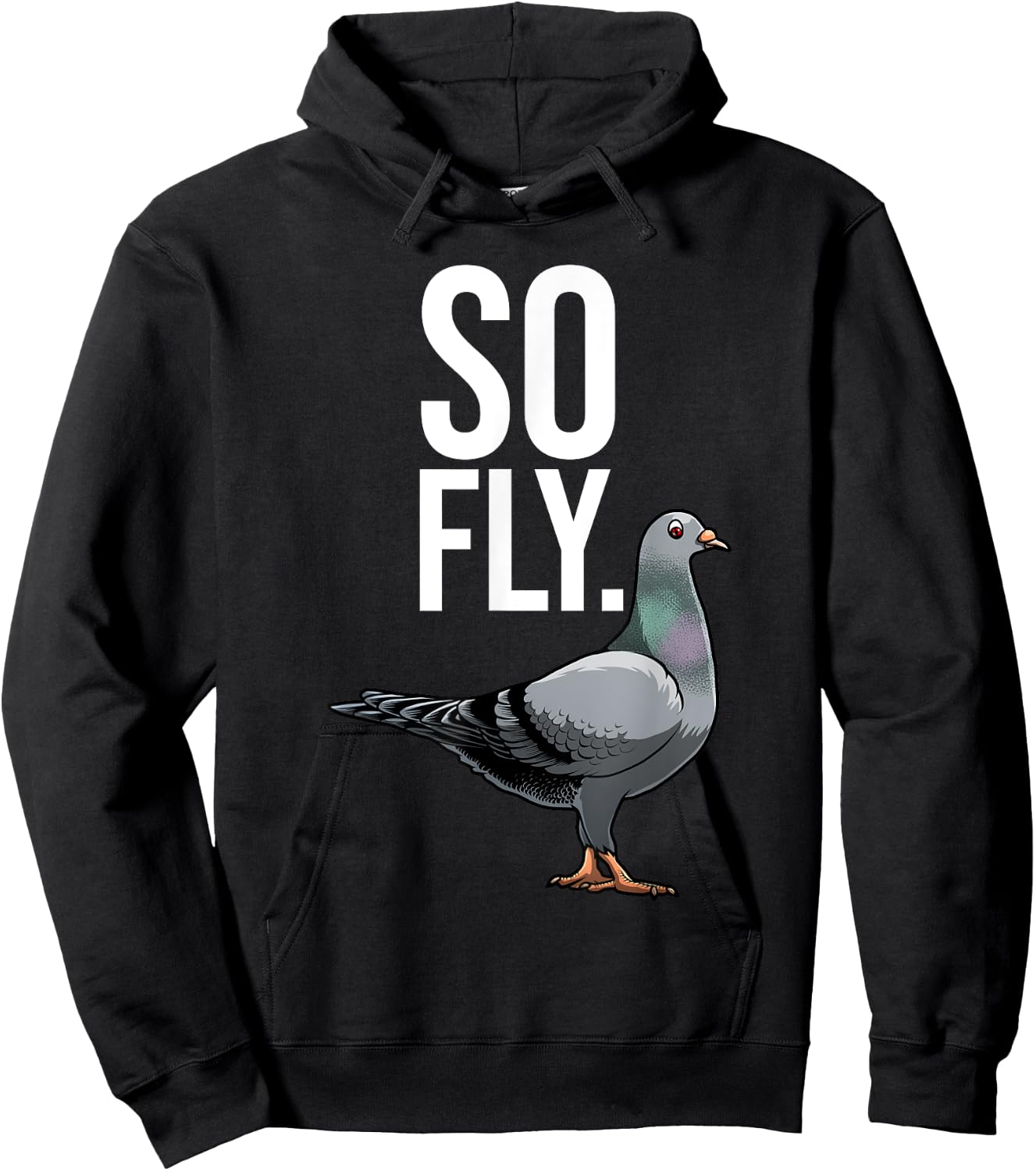 Cool Pigeon Women Breeder Birdwatching Pigeon Racing Hoodie - Hoodie | Black