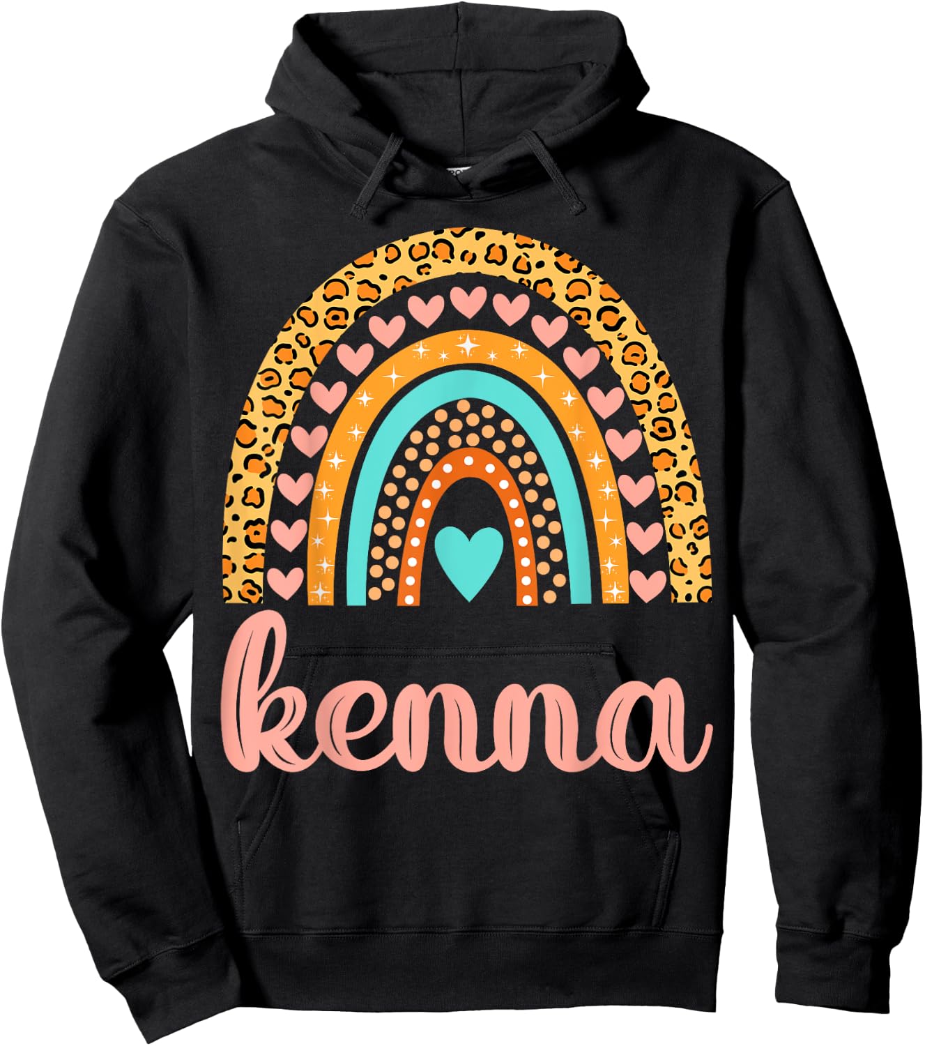 Kenna Kenna Name Birthday Shirt Gift Hoodie - Hoodie | Black