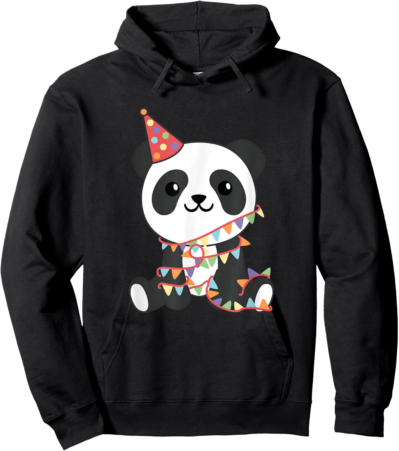 Birthday Panda for Kids A Birthday Panda Hoodie - Hoodie | Black