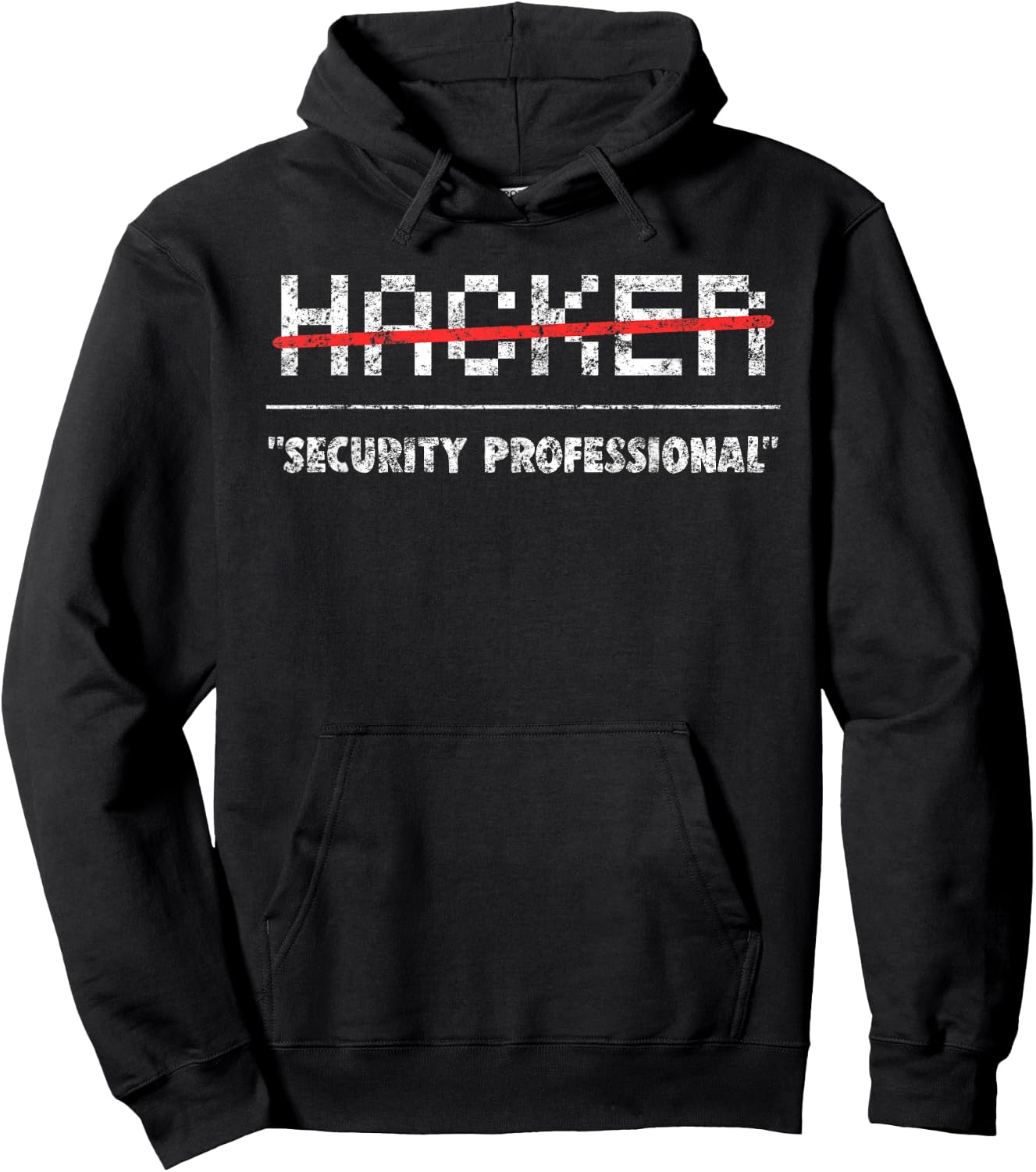 Funny Hacker Cyber Security Computer Shirt Hoodie - Hoodie | Black