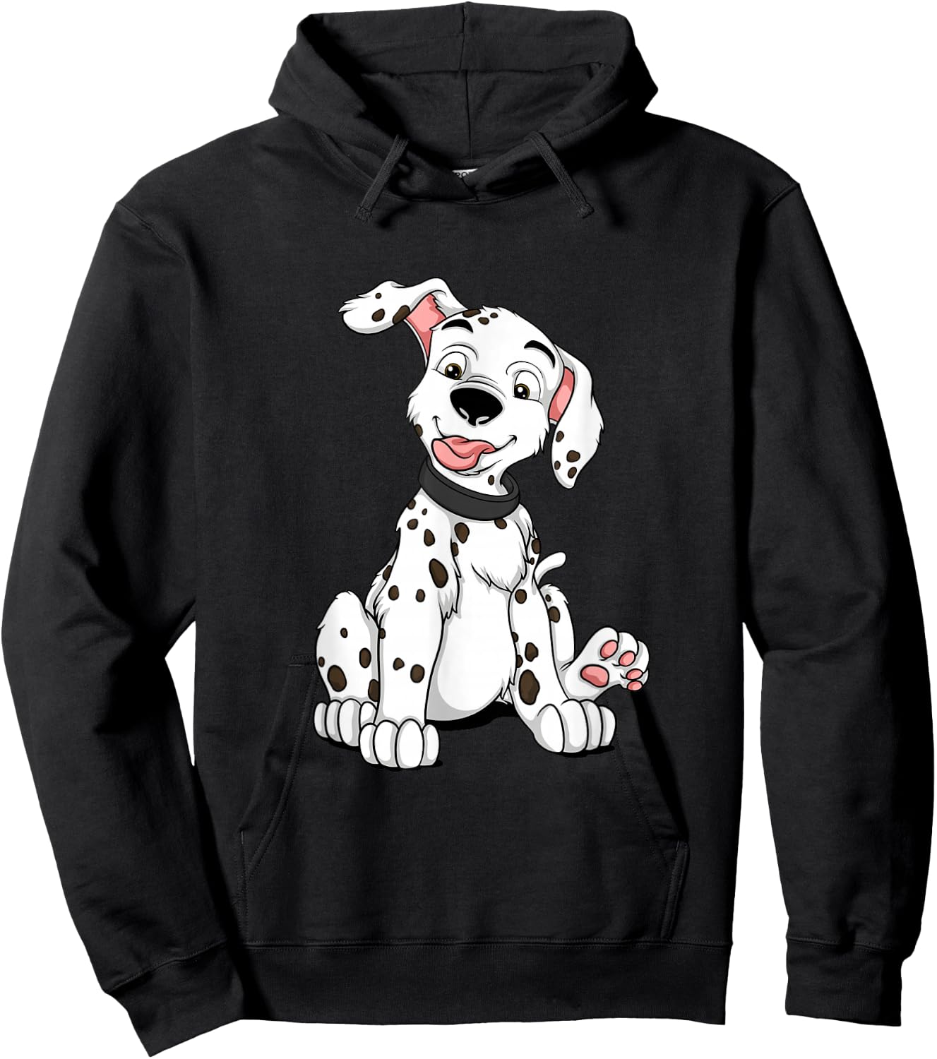 Dalmatian Puppy Dog Is Growing Up So Fast Hoodie - Hoodie | Black