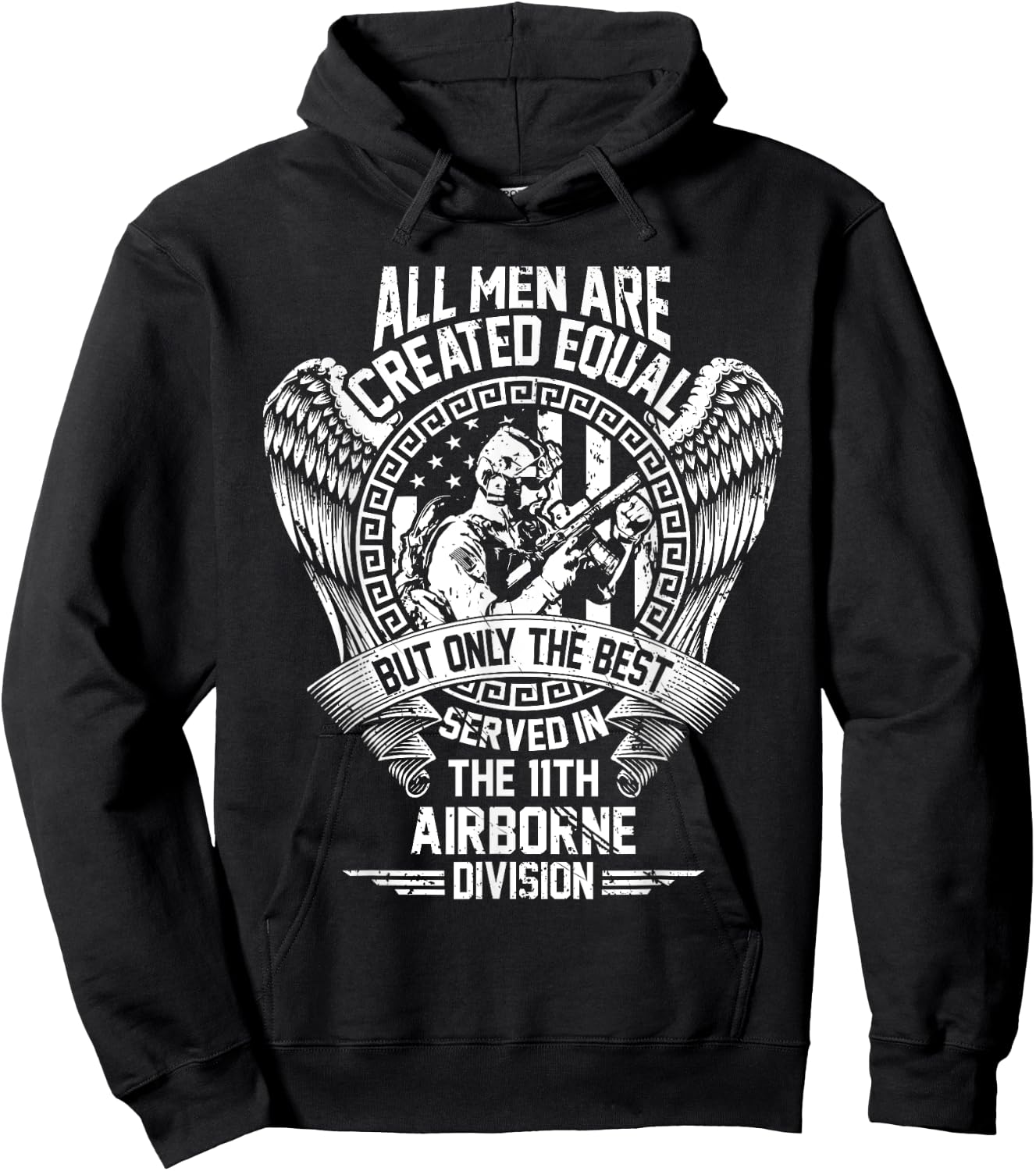11th Airborne Division Hoodie - Hoodie | Black