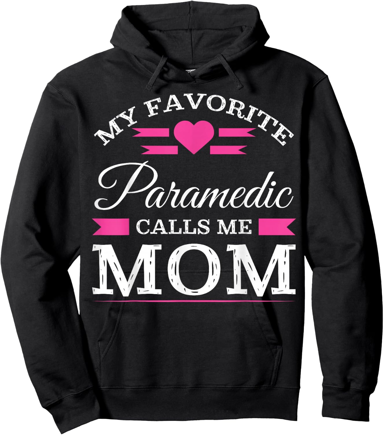 Paramedic Mom T Shirt Mothers Day Gift Hoodie - Hoodie | Black