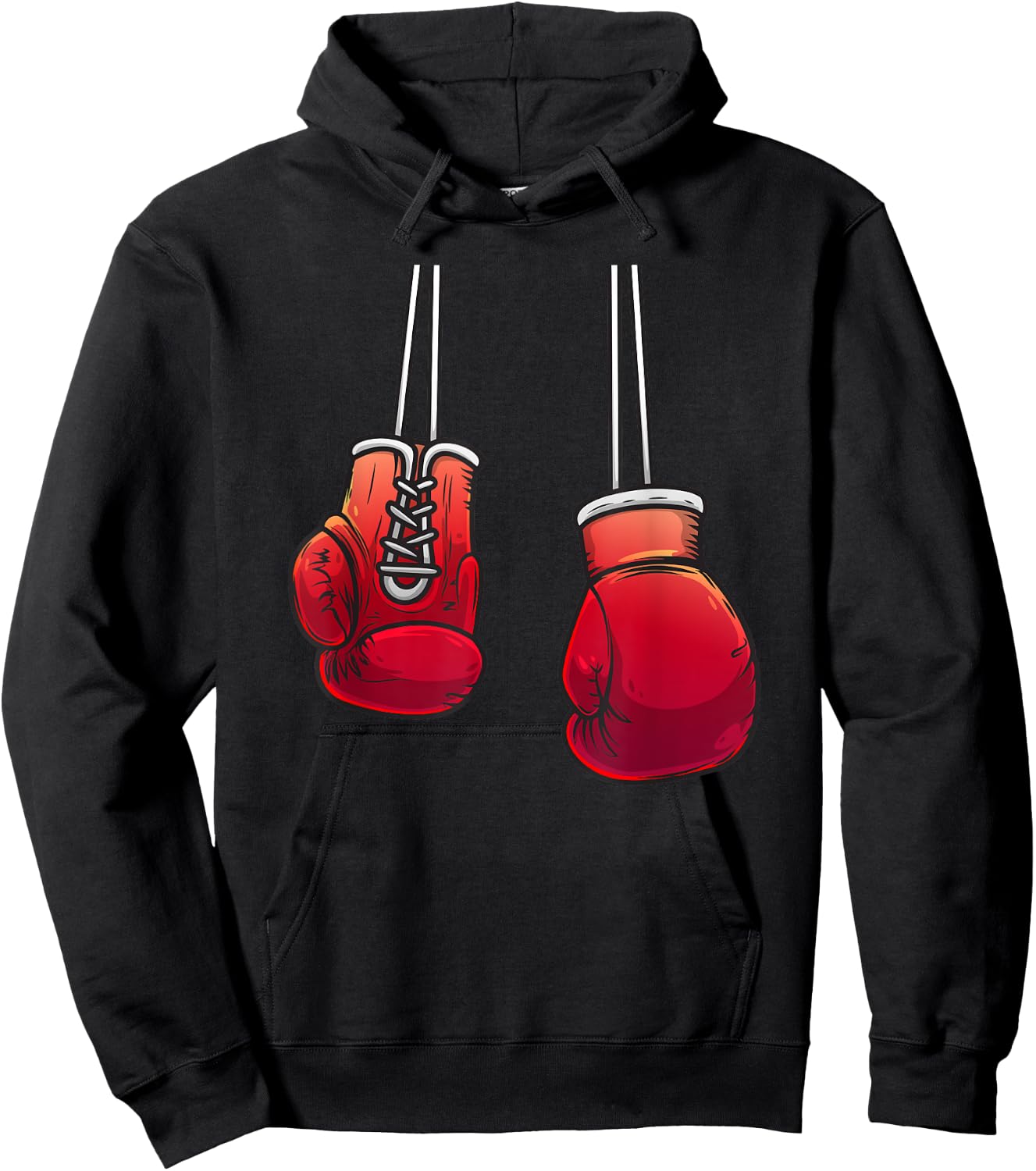 Cool Boxing Gloves For Boxer Fighting Lover Men Women Boys Hoodie - Hoodie | Black