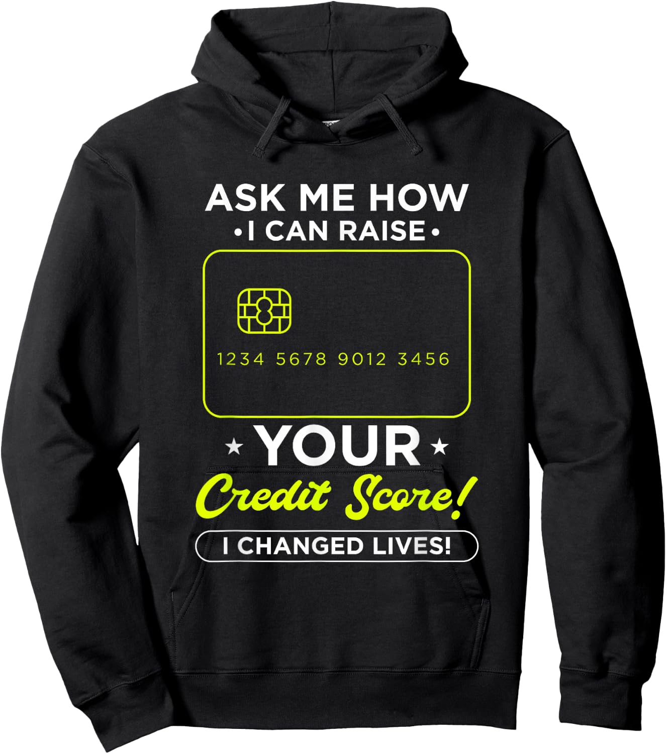 Ask Me How I Can Raise Your Credit Score Accounting CPA Hoodie - Hoodie | Black
