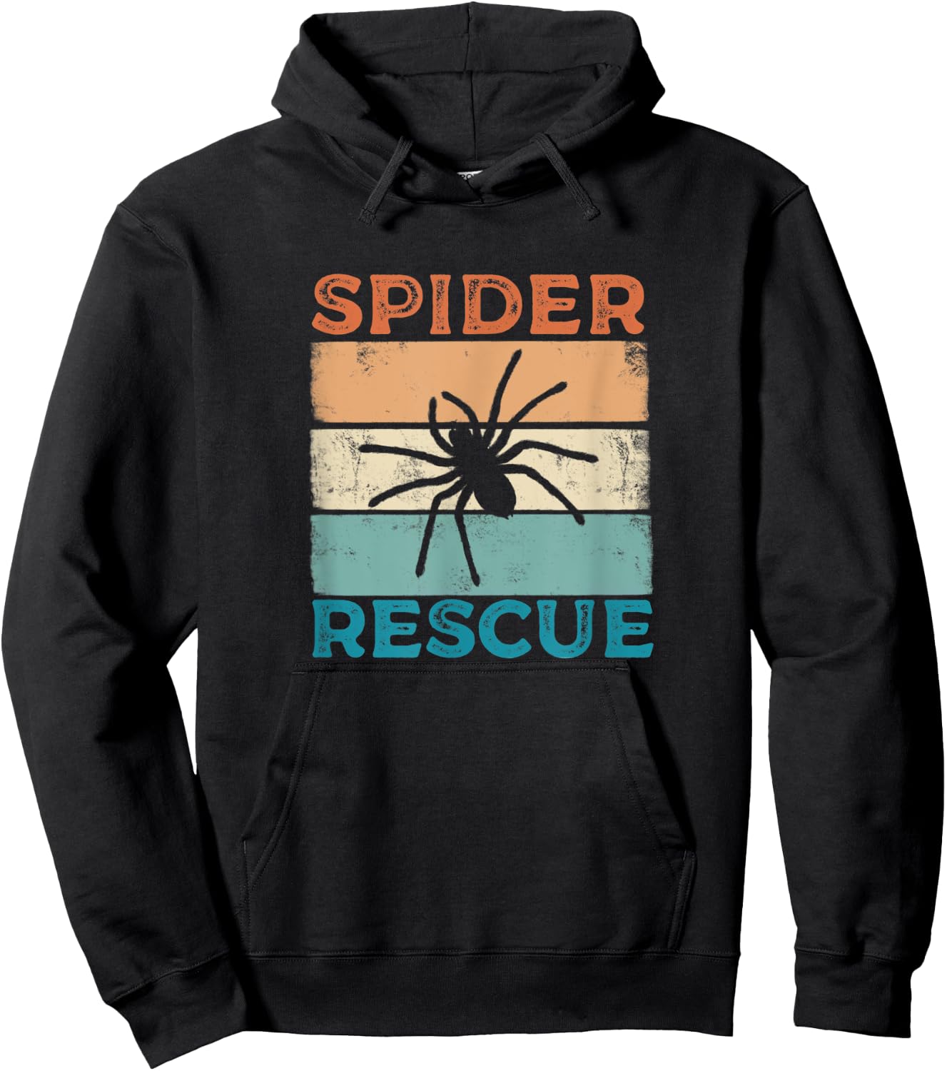 Spider Rescue Spider Catchers Hoodie - Hoodie | Black