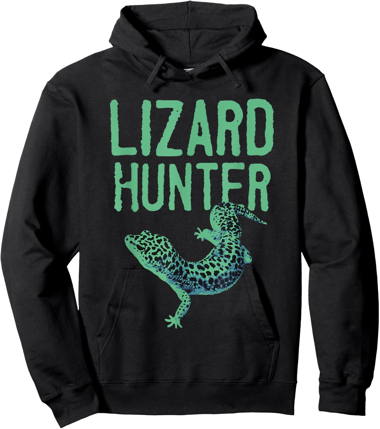 Funny Lizard Designs For Kids Men Women Reptile Herpetology Hoodie - Hoodie | Black