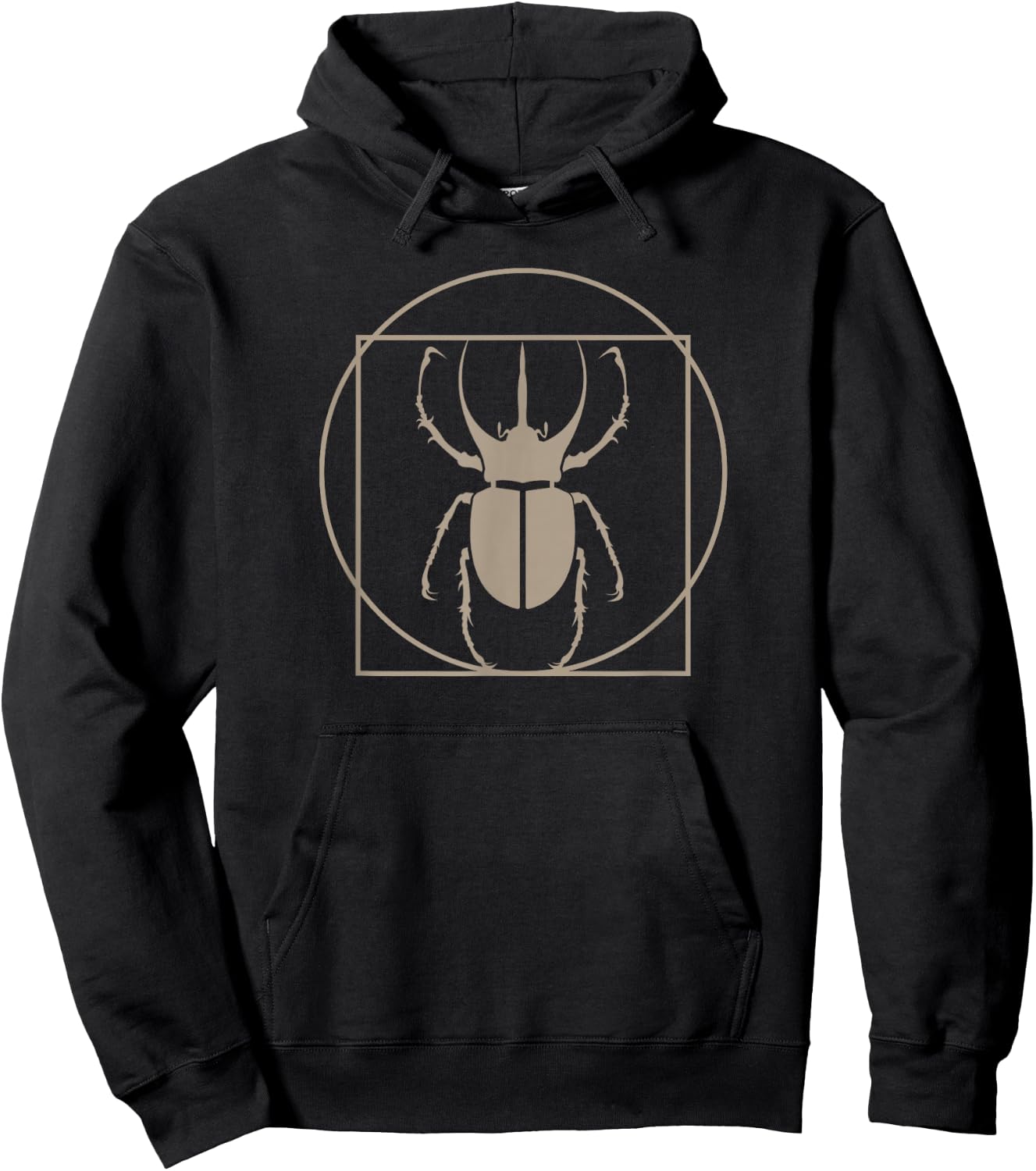 Entomology Bug, Beetle & Insect Entomologist Gift - Beetle Hoodie - Hoodie | Black