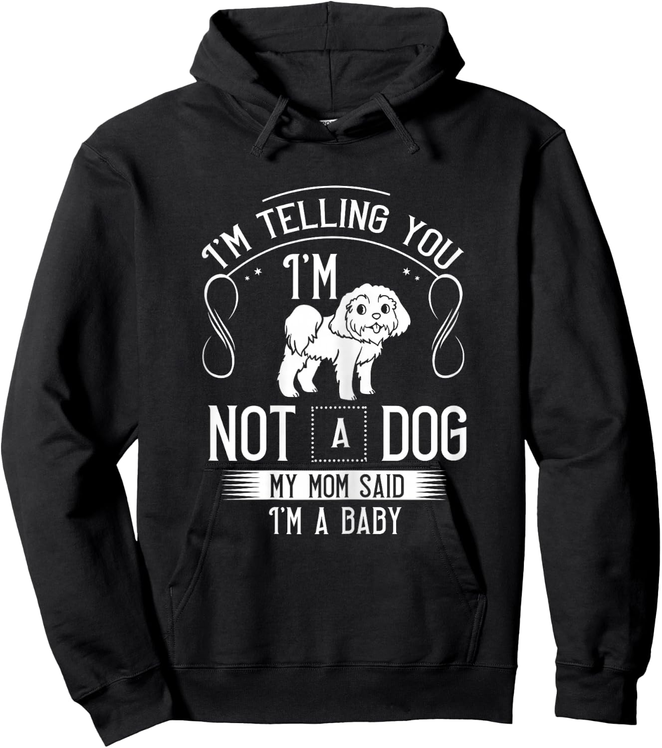 Shih Poo Dog Puppies Owner Lover Hoodie - Hoodie | Black