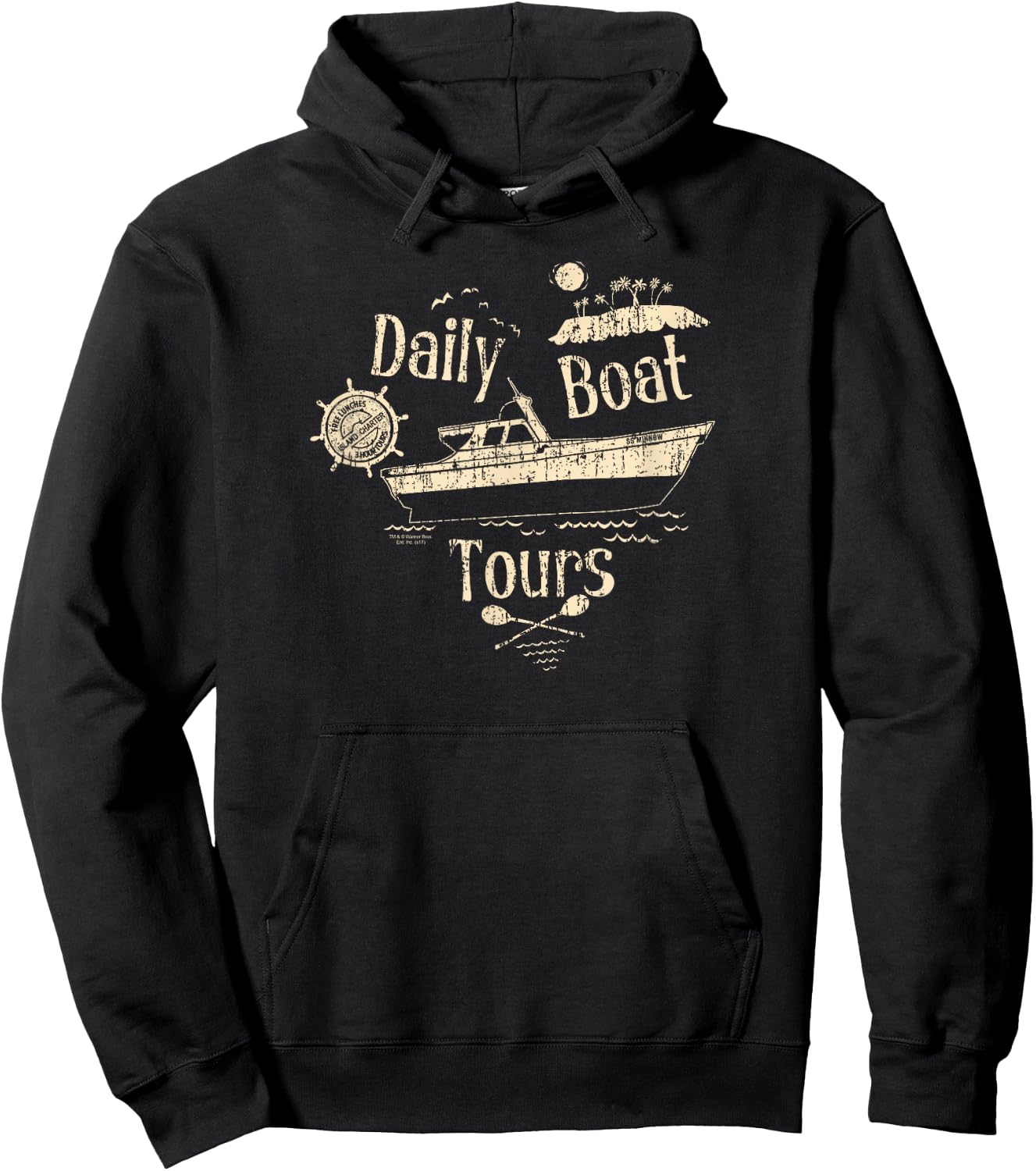 Gilligan's Island SS Minnow Hoodie - Hoodie | Black