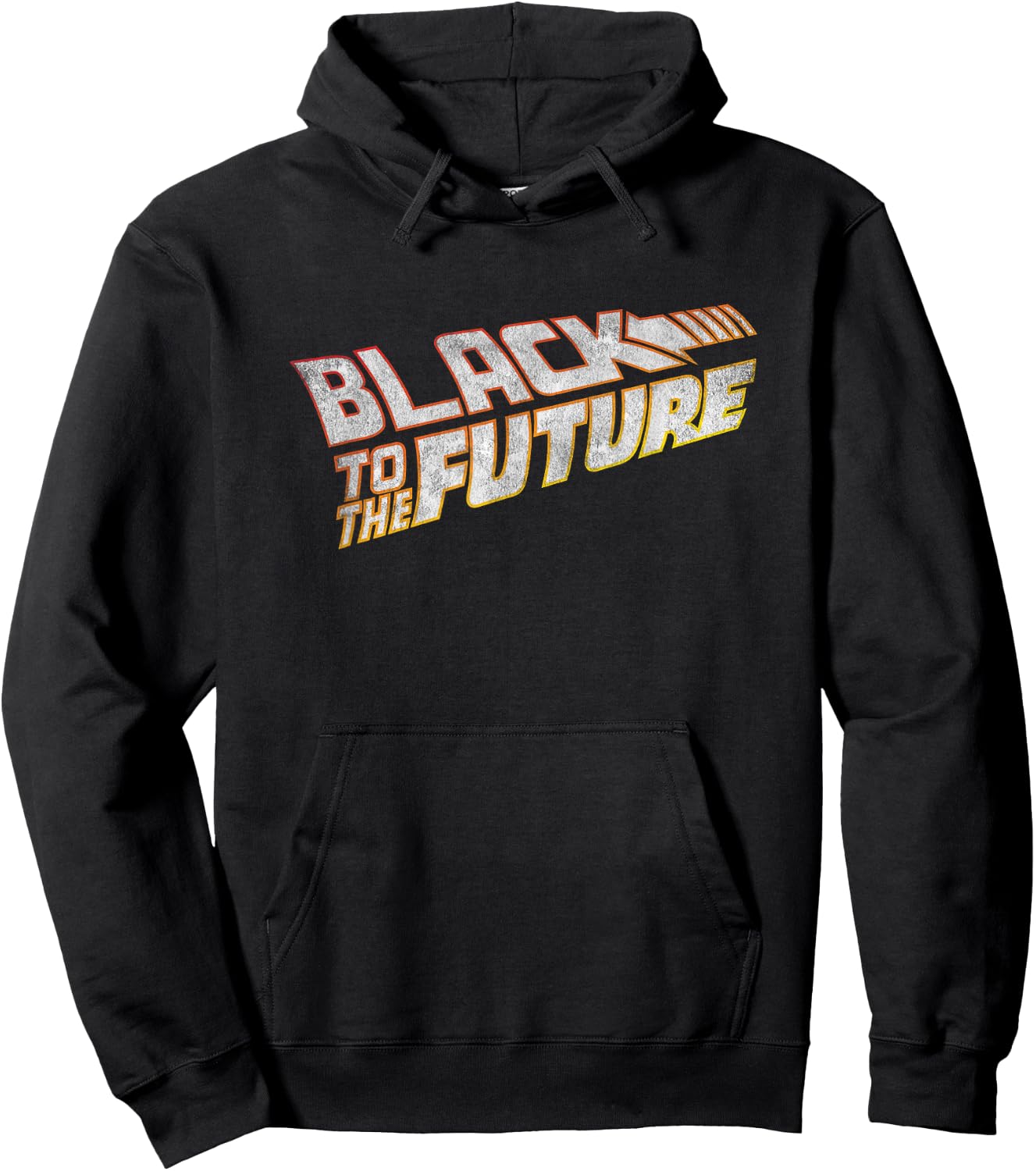 Black To The Future Funny Afrofuturism Shirt Hoodie - Hoodie | Black