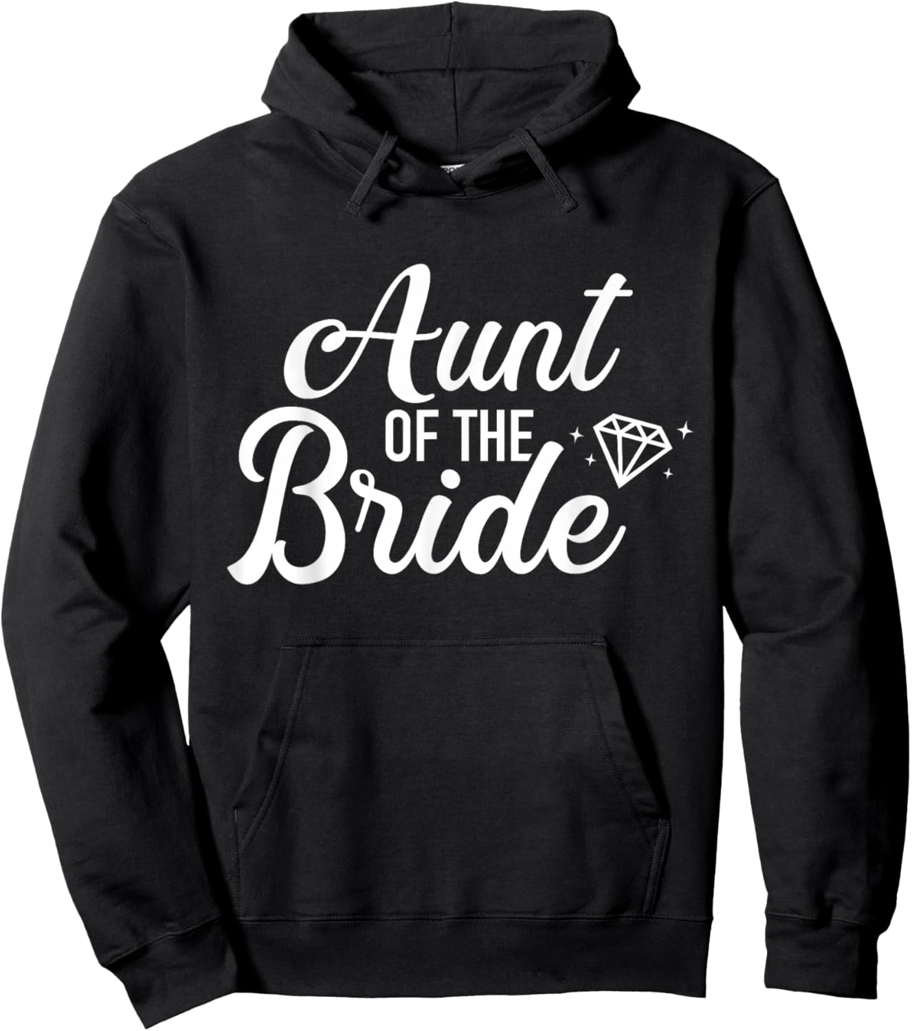 Aunt of the Bride for Wedding or JGA Hoodie - Hoodie | Black