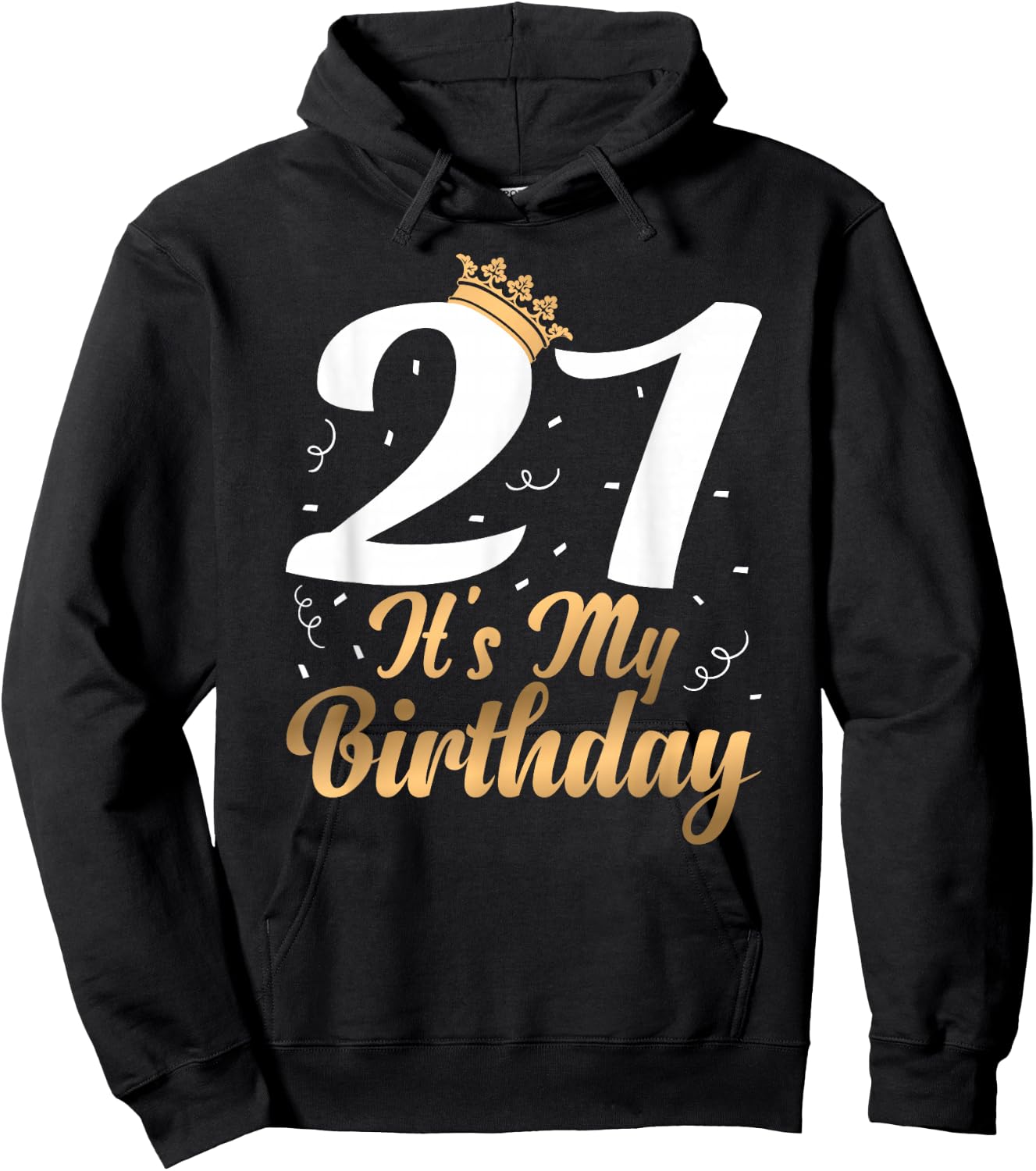 21 Es Ist Mein Geburtstag Guest Book Party Celebrations Hoodie - Hoodie | Black