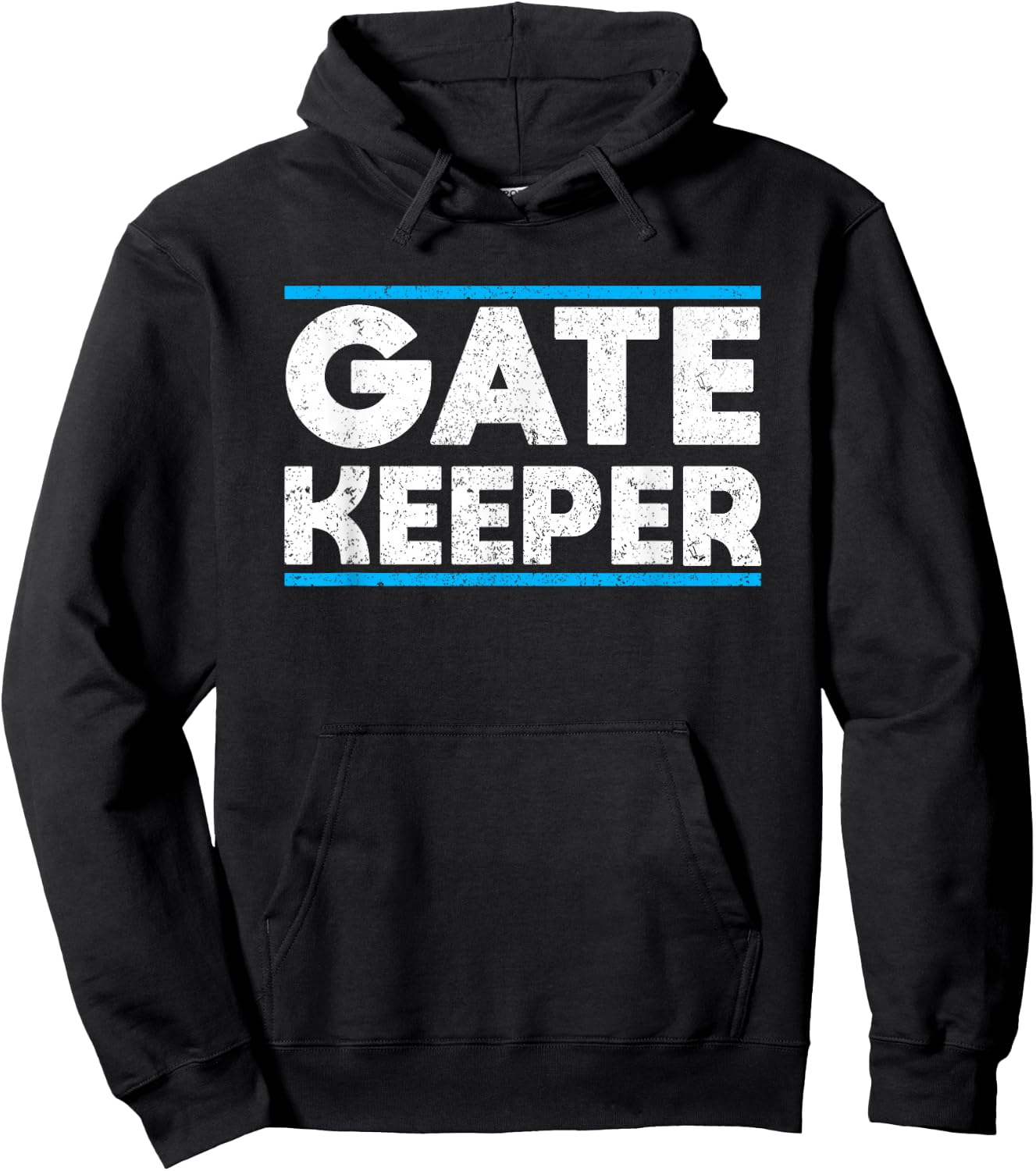 Business Quote GATE KEEPER Cool Entrepreneurs Hoodie - Hoodie | Black
