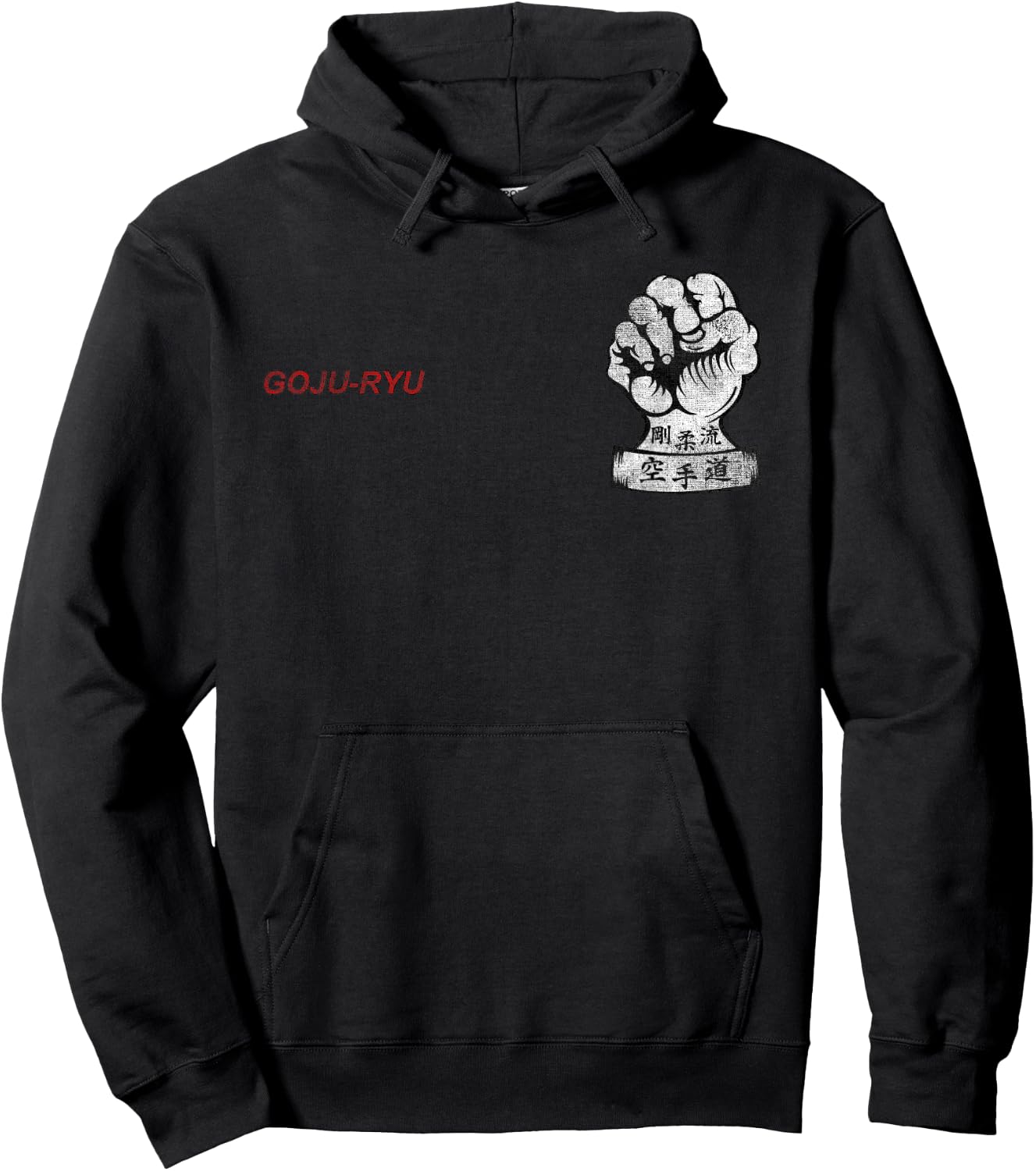 T-ShirtManiak Goju-Ryu Karate MMA Martial Arts Dojo Training Fighter Hoodie - Hoodie | Black