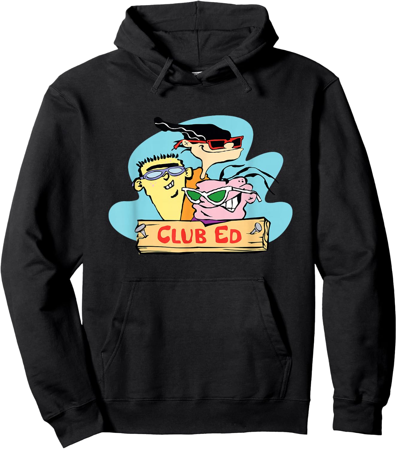 Ed Edd n Eddy Club Ed Hoodie - Hoodie | Black