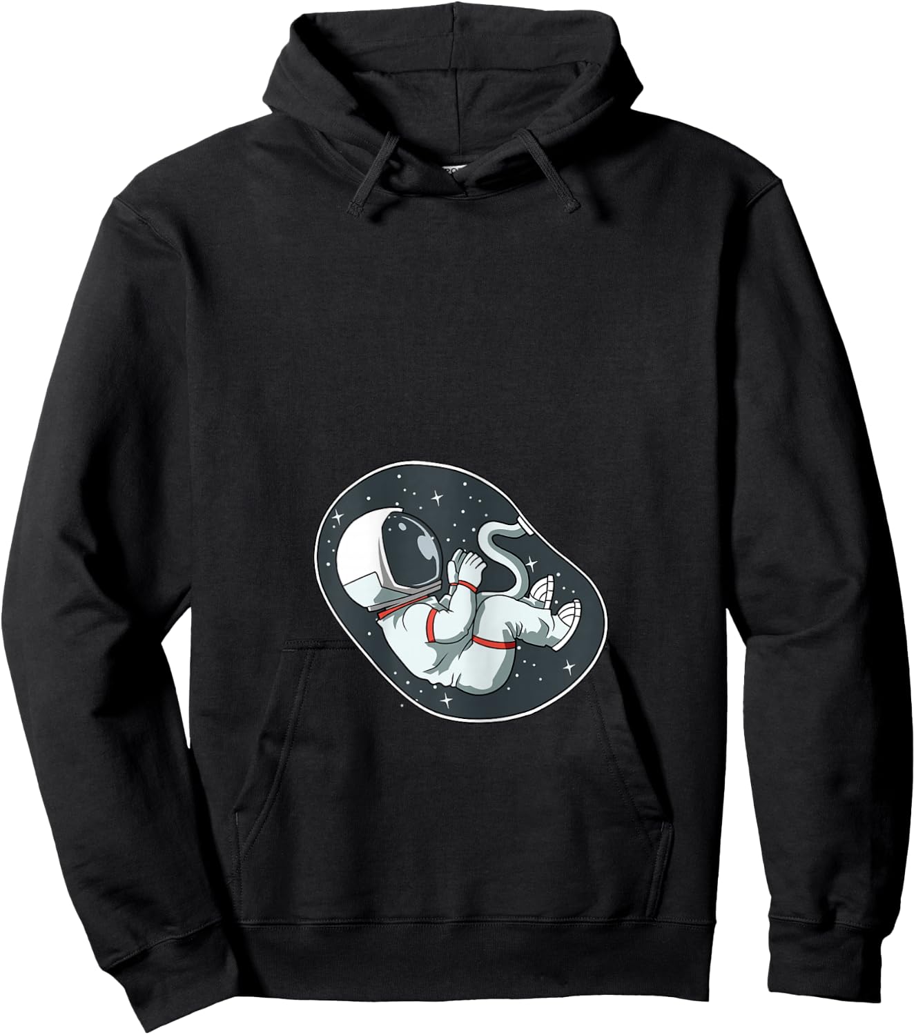 Astronaut Baby for a Pregnant and expectant mother Hoodie - Hoodie | Black