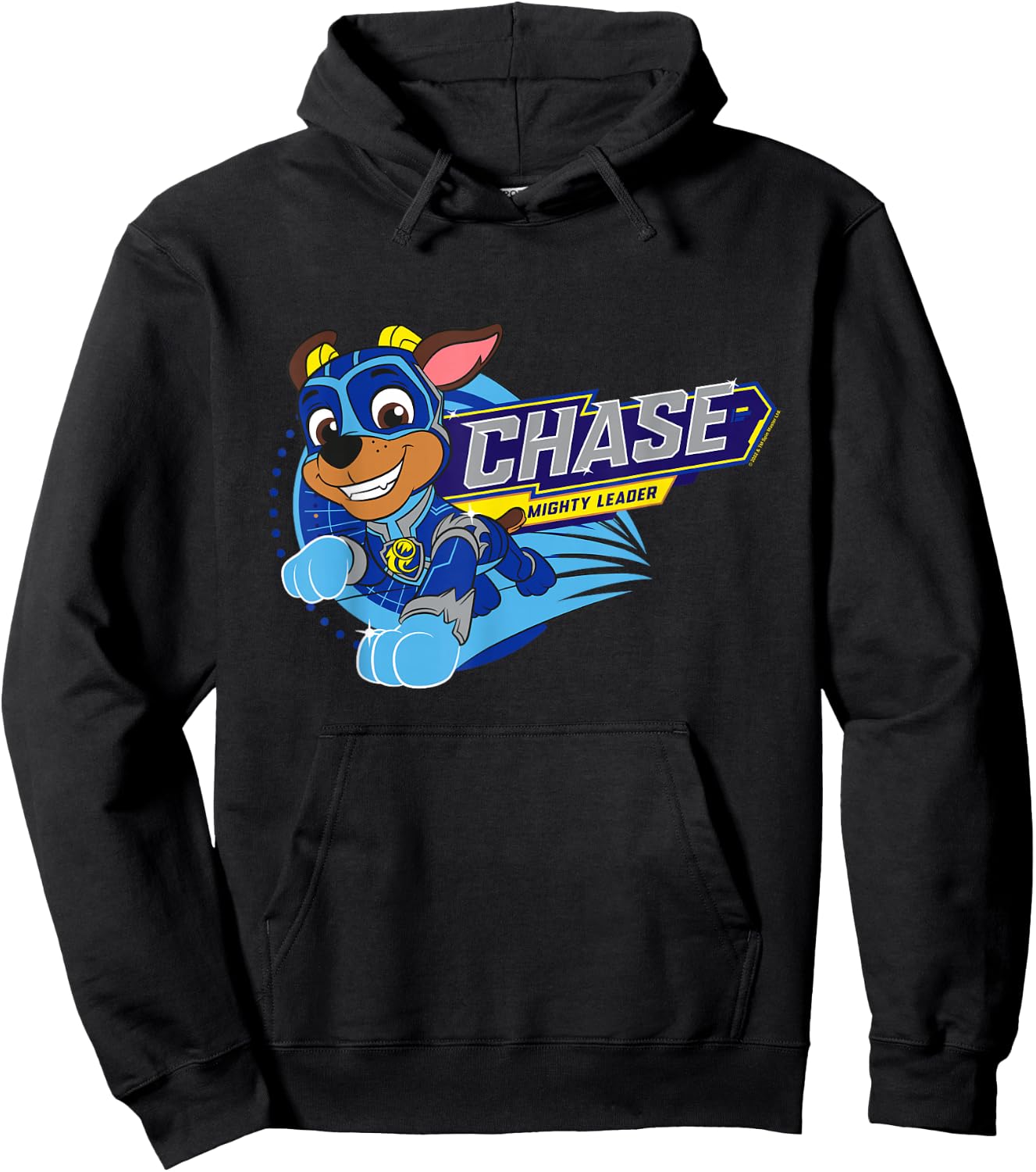 Paw Patrol Chase Mighty Leader Hoodie - Hoodie | Black