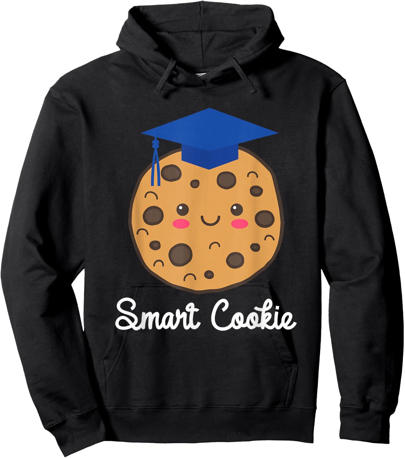 Graduating Class of 2026 Smart Cookie Graduation Graduate Hoodie - Hoodie | Black