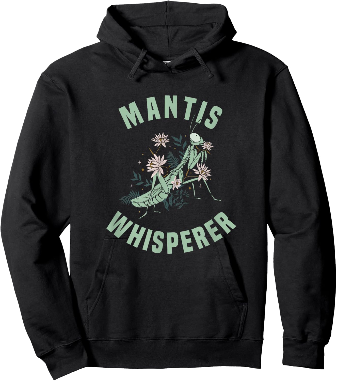 Praying Mantis Insect Lover Hoodie - Hoodie | Black